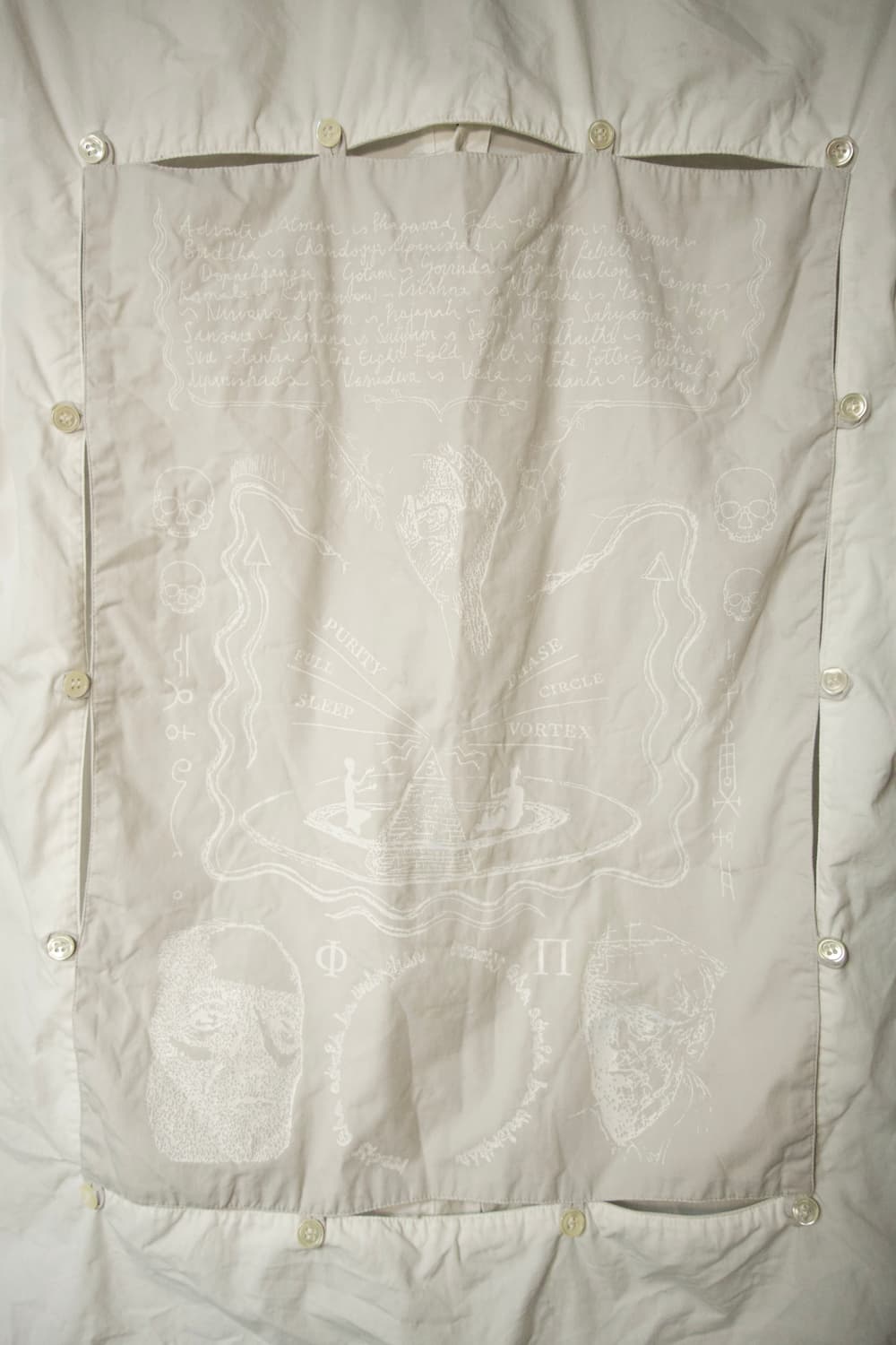 [46] 라프시몬스 아카이브 ss04 종교기 반팔 셔츠 상품이미지5