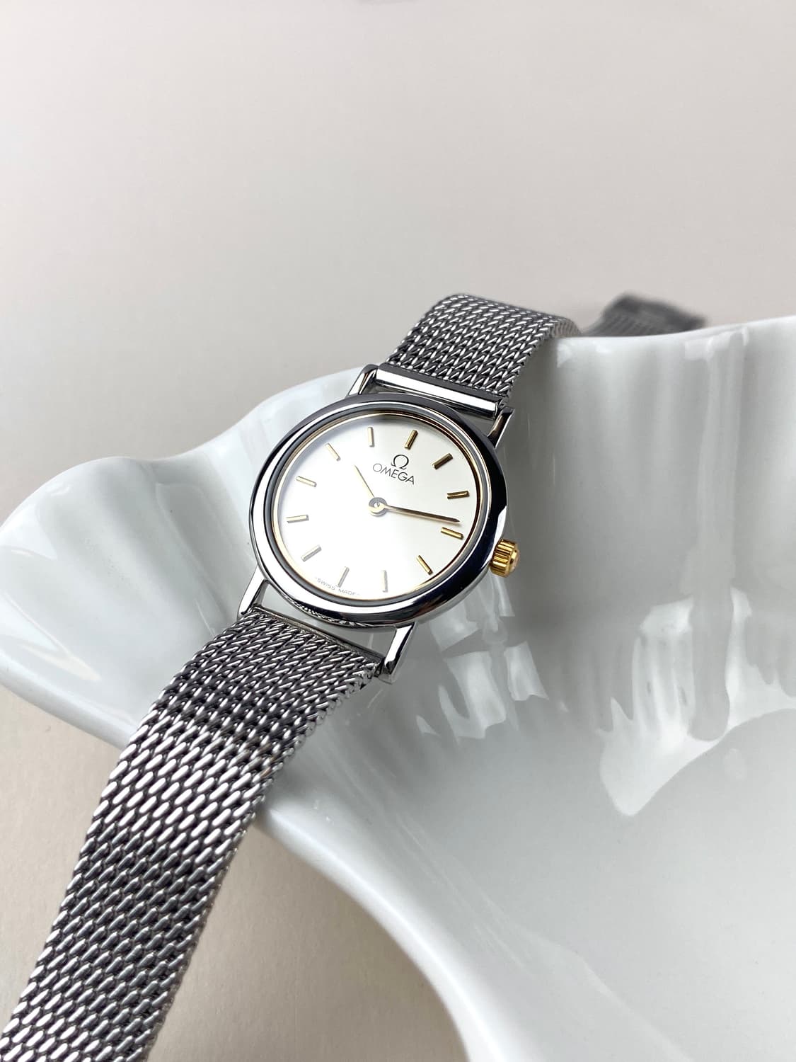OMEGA Lady De Ville round watch 상품이미지5