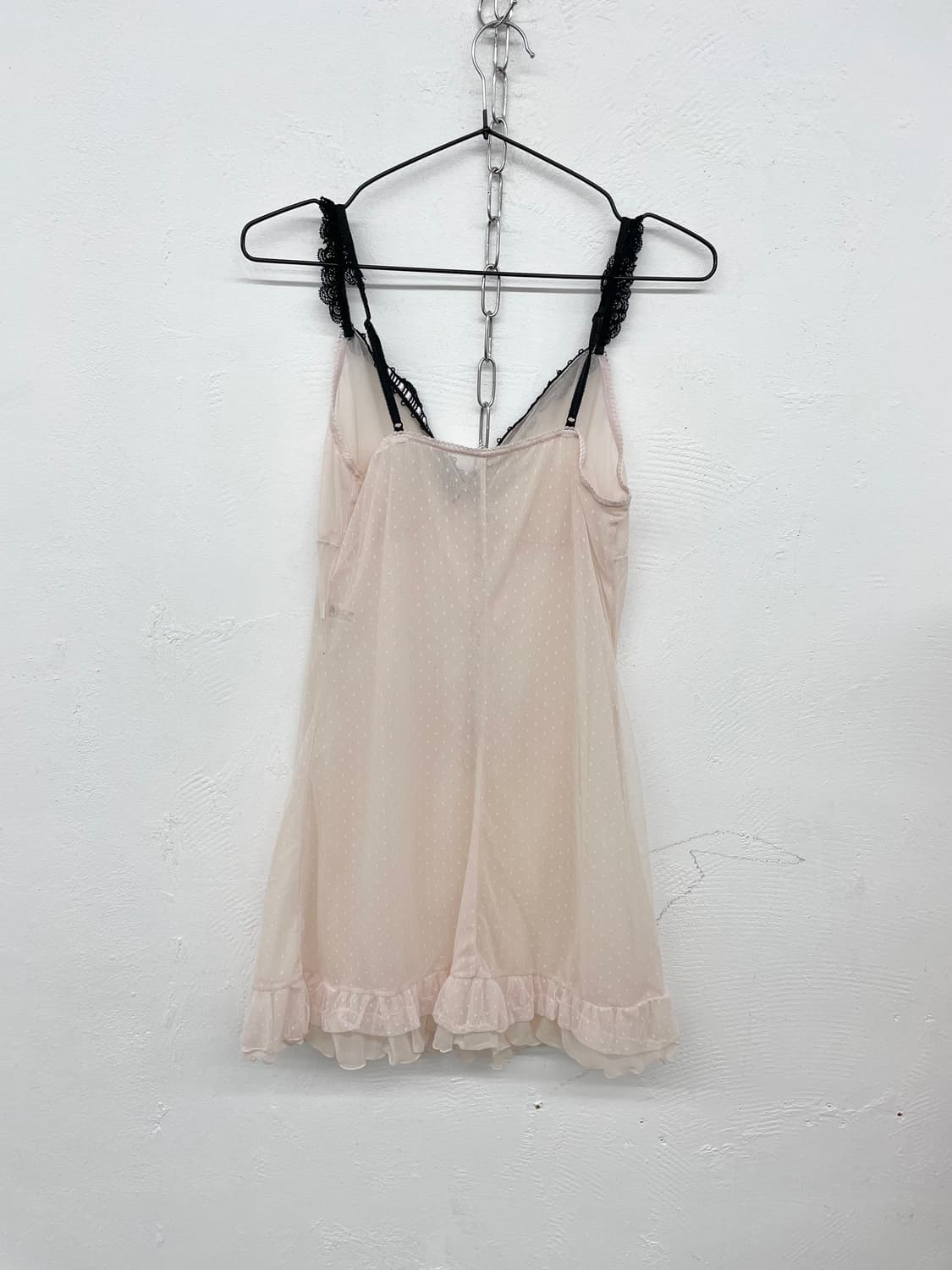 러블리 도트 레이스 슬립 상품이미지6