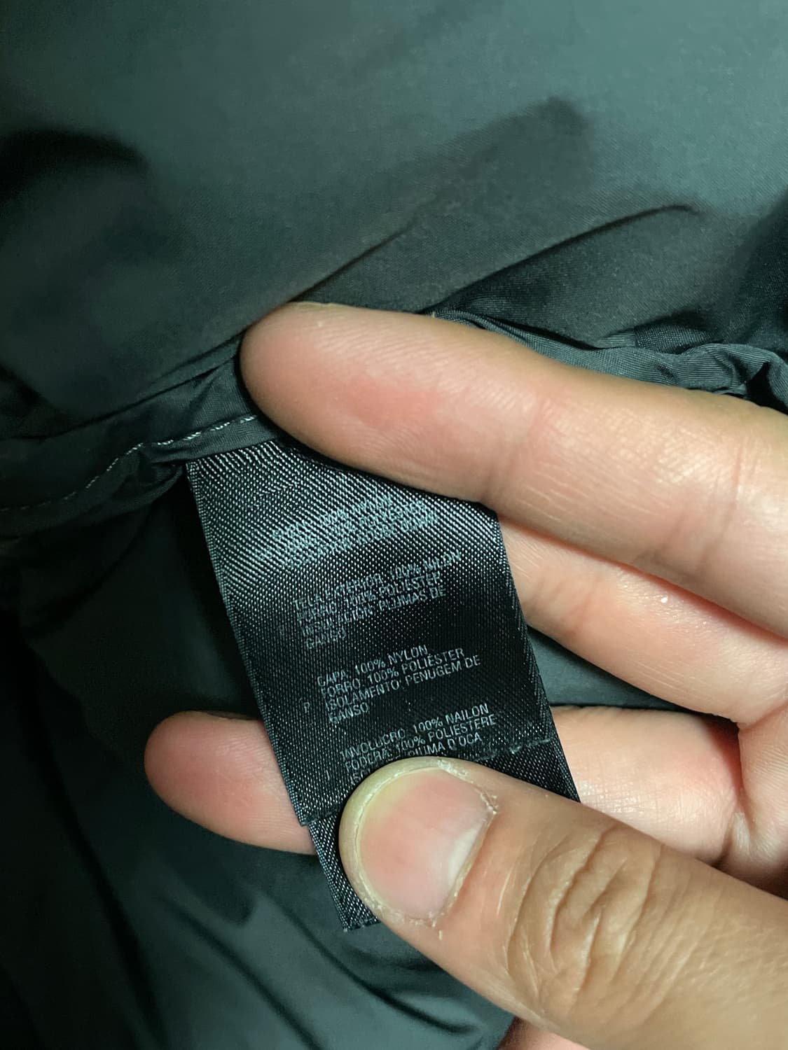 NORTH FACE 노스페이스 눕시700 패딩 자켓 블랙(클리닝O) 상품이미지10