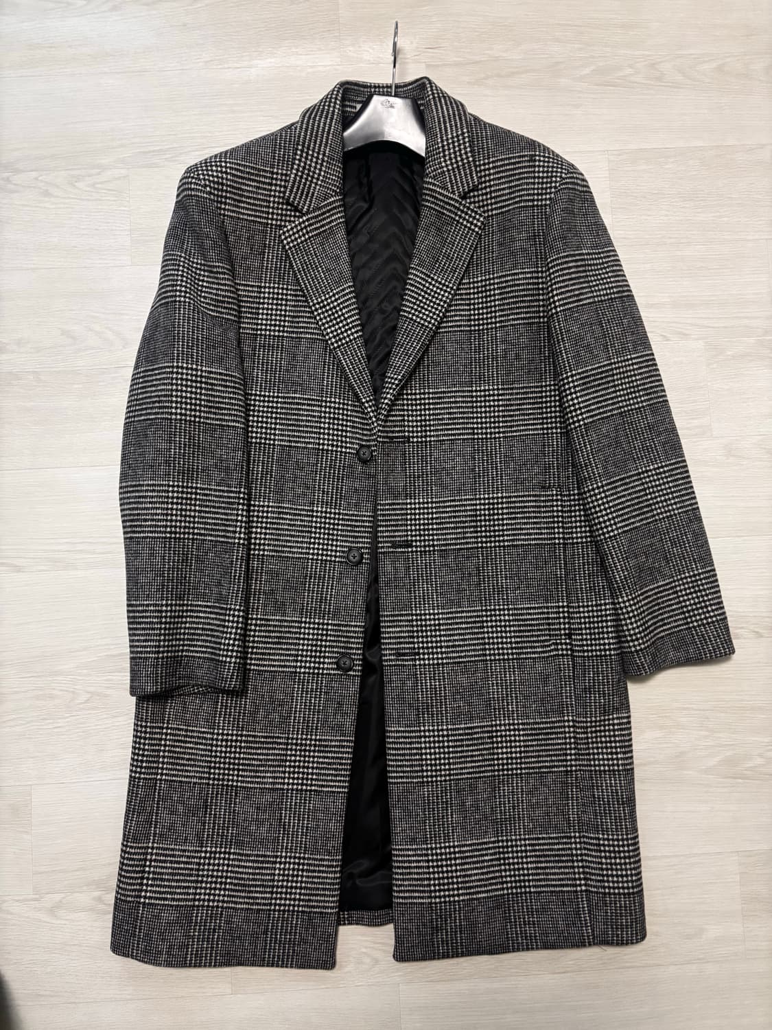 프로젝트엠 남성 체크코트 105 상품이미지1