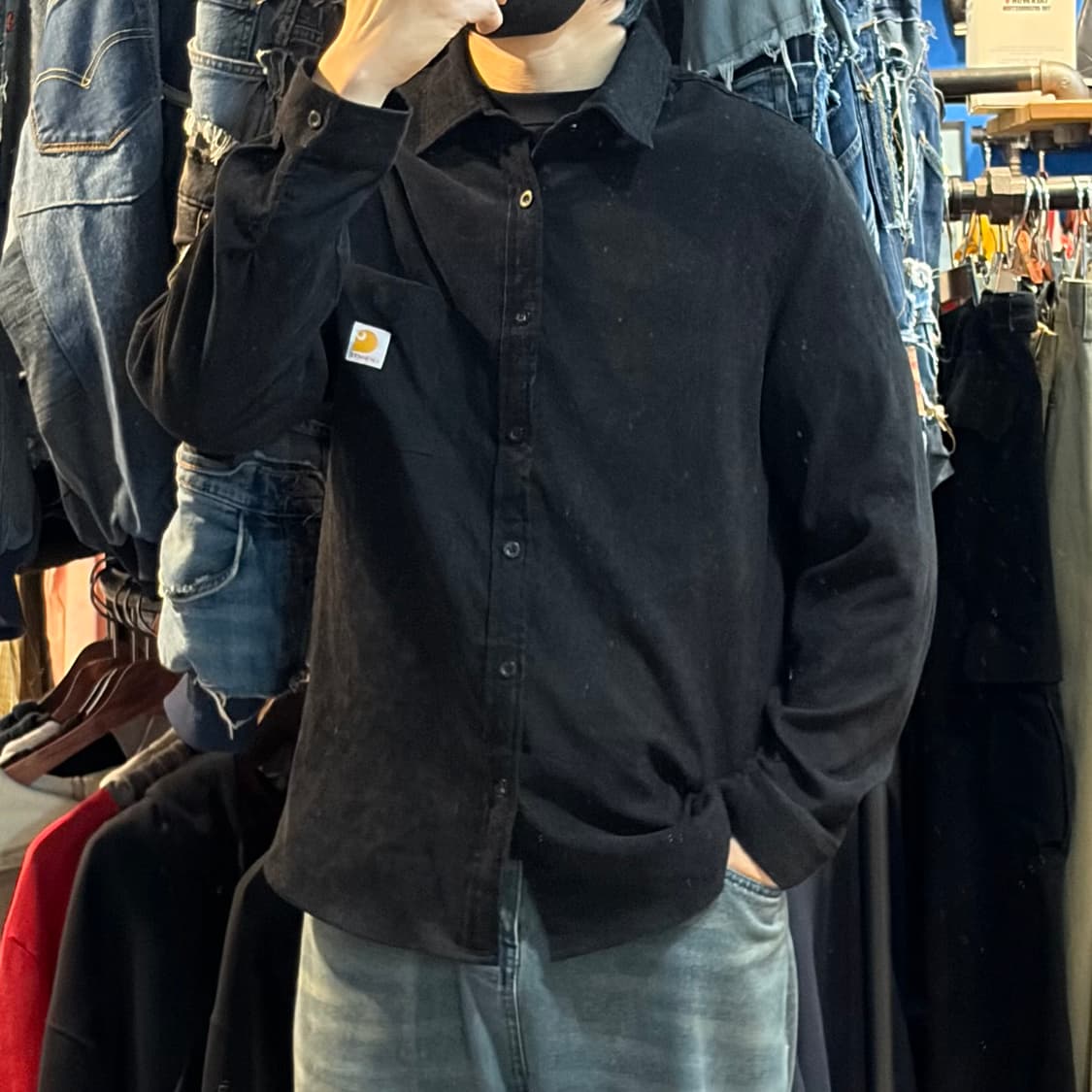 [NO.9] 칼하트 코듀로이 긴팔셔츠 상품이미지2