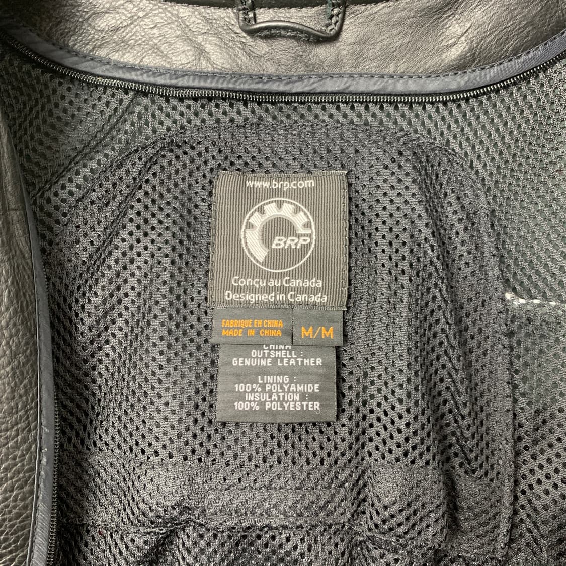 [M/정품] BRP 바이크 레더 남성자켓 상품이미지6