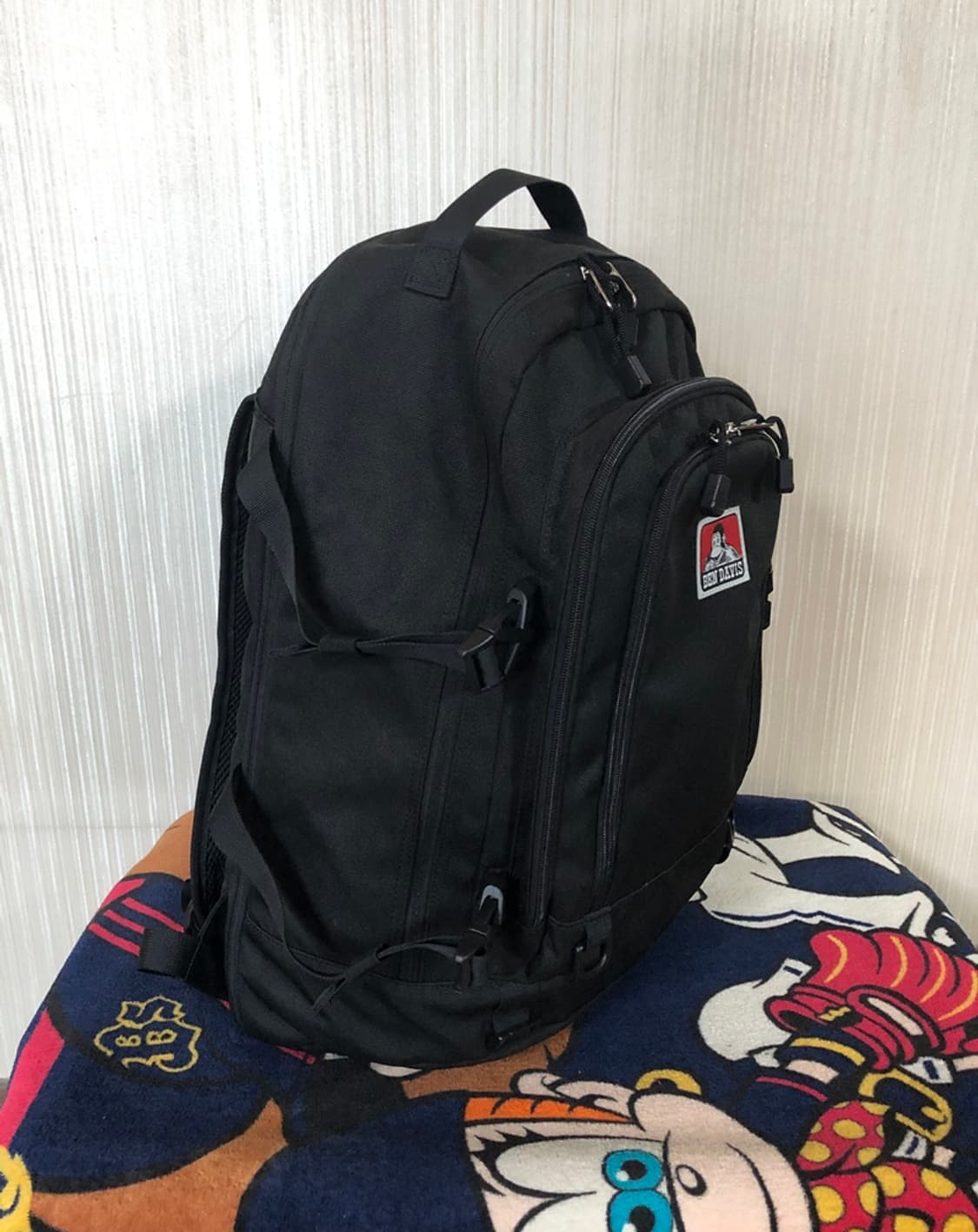 벤 데이비스 오리지널 캠프 백팩 40L 블랙 상품이미지5