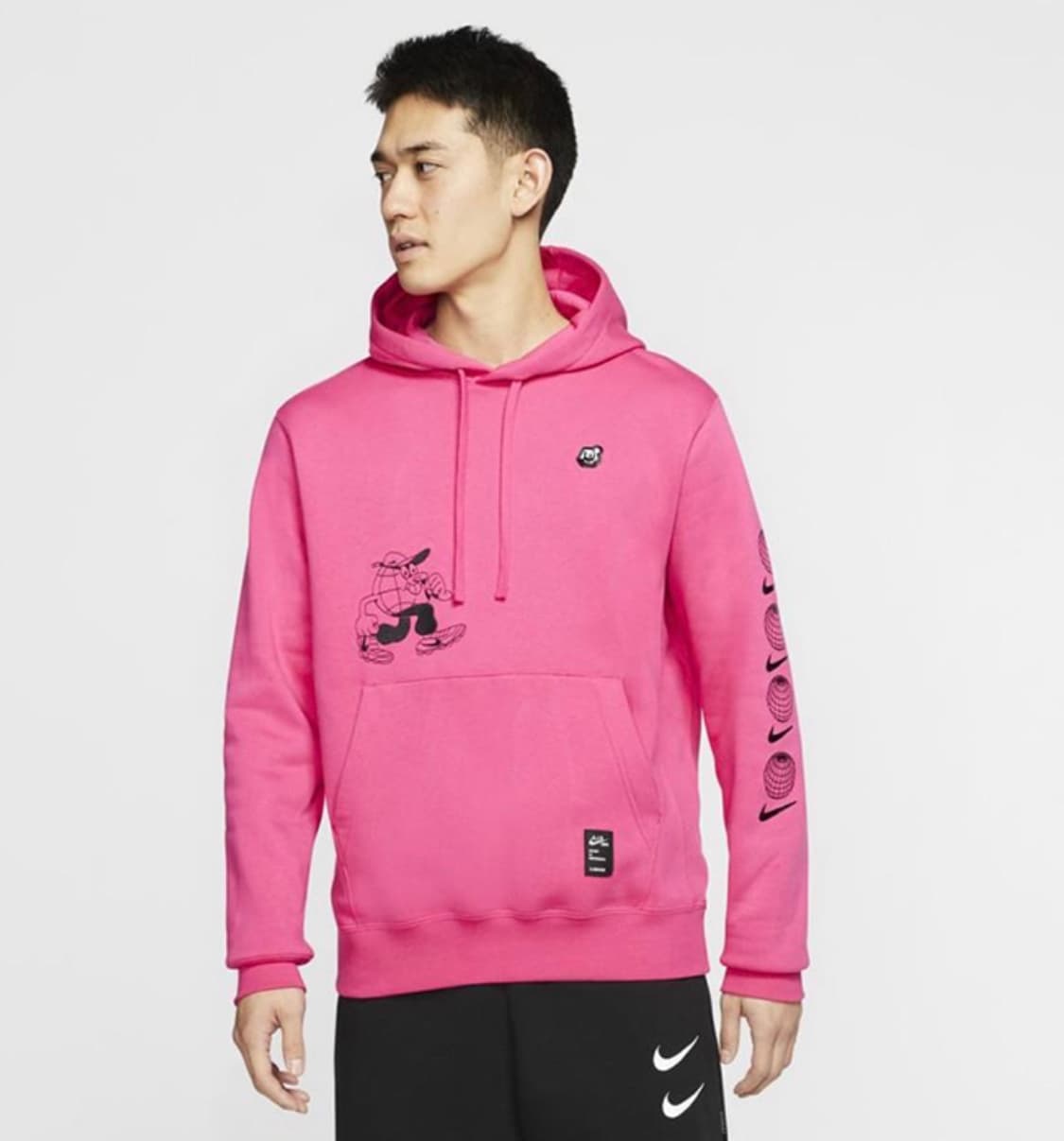  나이키 캐릭터 기모 풀오버 후드티 XL 상품이미지2