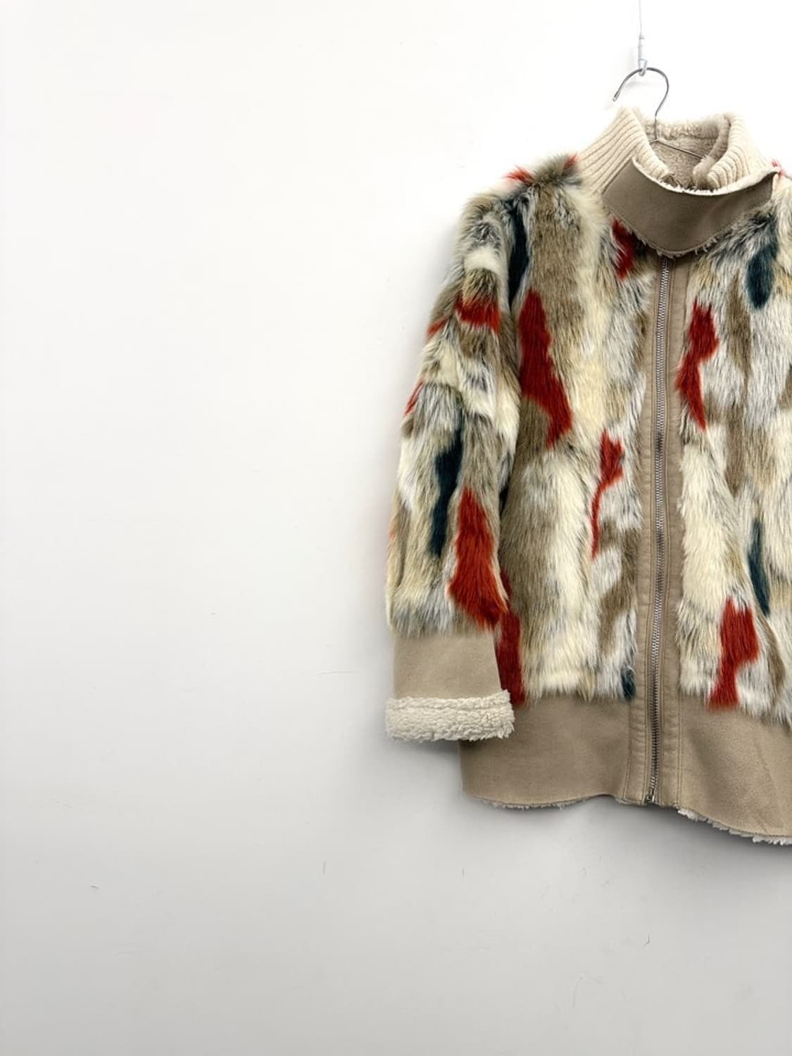 JUCY JUDY brush touch fur suede jacket  상품이미지2