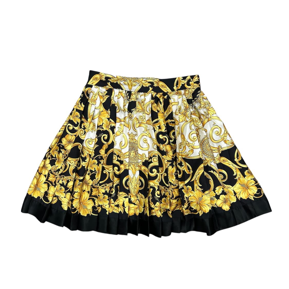 (한글택)베르사체 QR라벨 실크 바로크 스커트(40) 상품이미지1