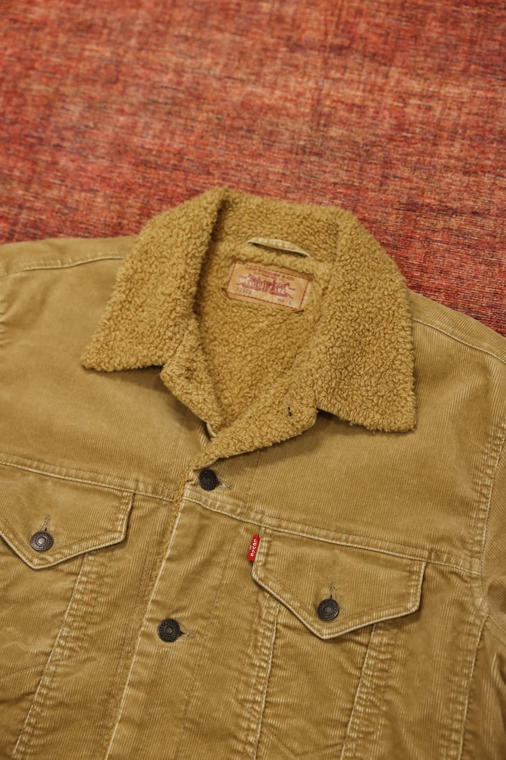 00s 빈티지 리바이스 코듀로이 쉐르파 자켓 판매 상품이미지5