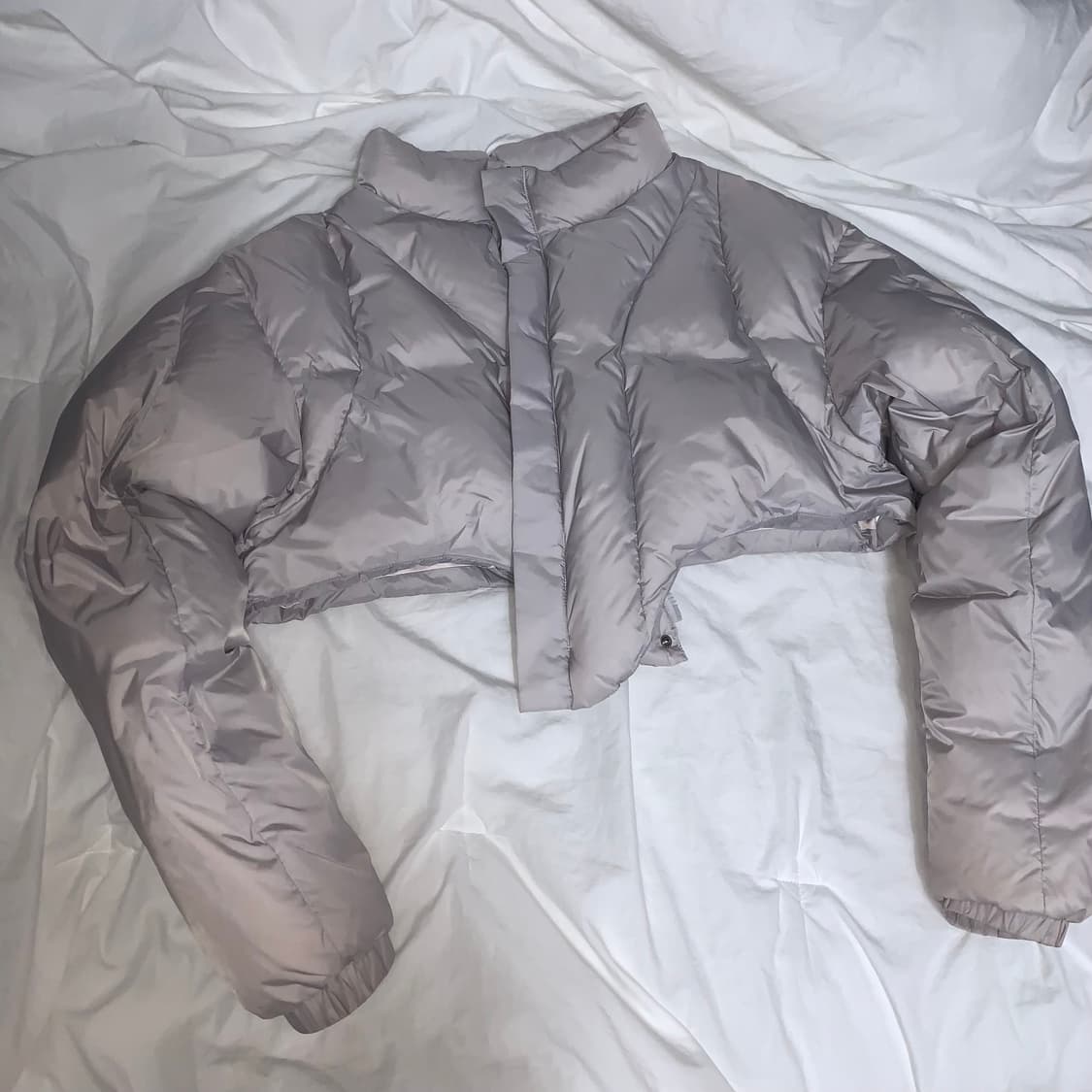 오호스 레이어드 볼레로 다운 자켓 패딩 2 상품이미지6