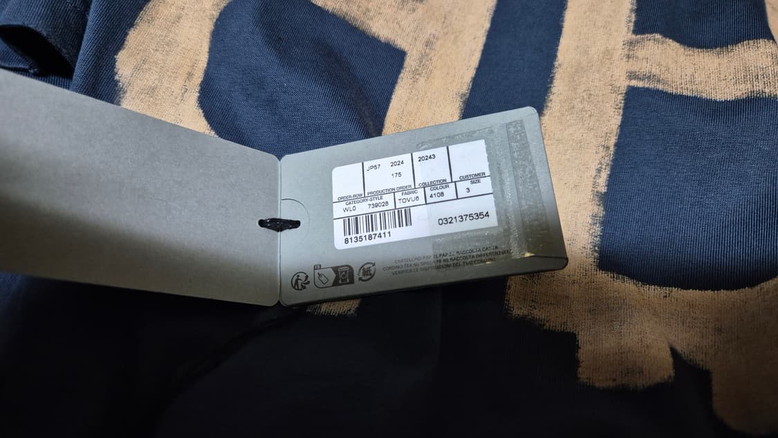 [3]발렌시아가 크립토 반팔 티셔츠 블루 상품이미지5