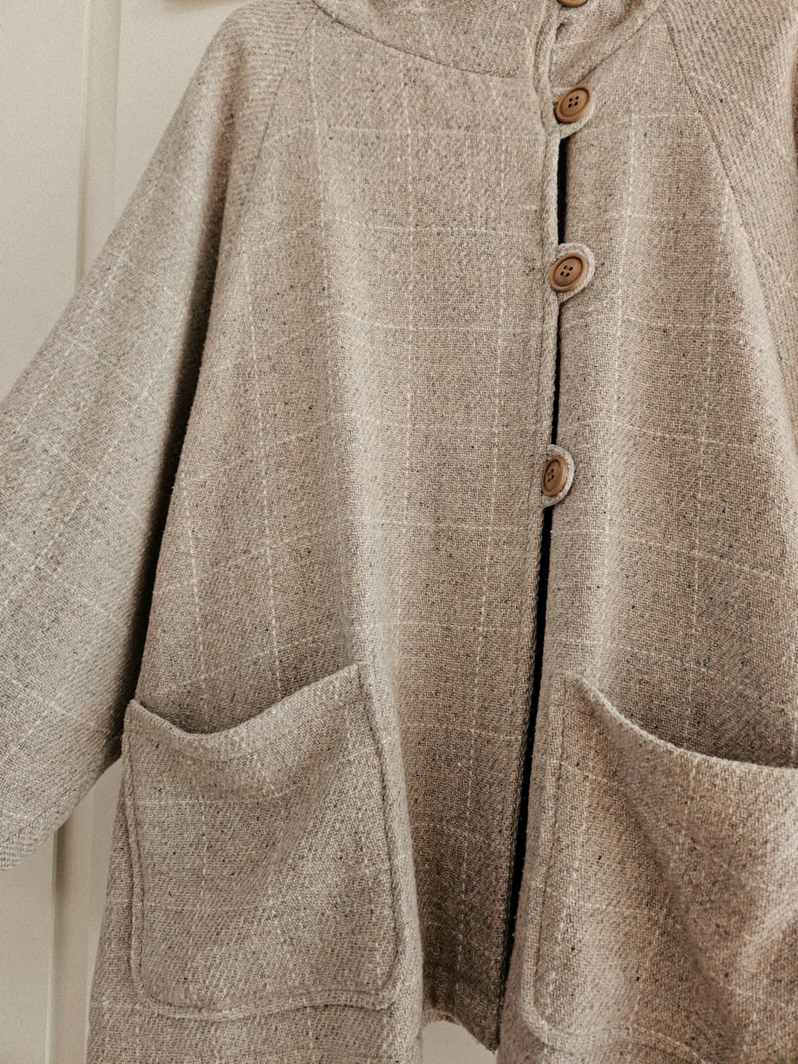 빈티지 사만사모스 sm2 후드코트 판초핏 케이프 상품이미지6