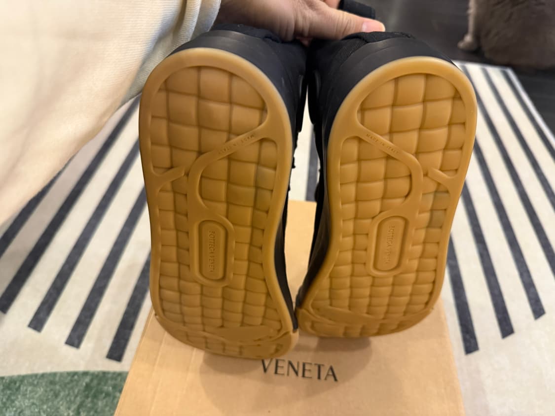 보테가베네타 VULCAN 캔버스 하이탑 상품이미지6