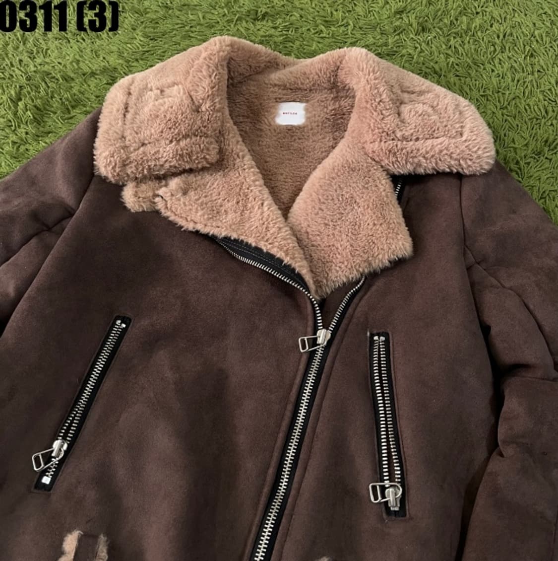 MATILDA 스웨이드 무스탕 자켓 상품이미지2