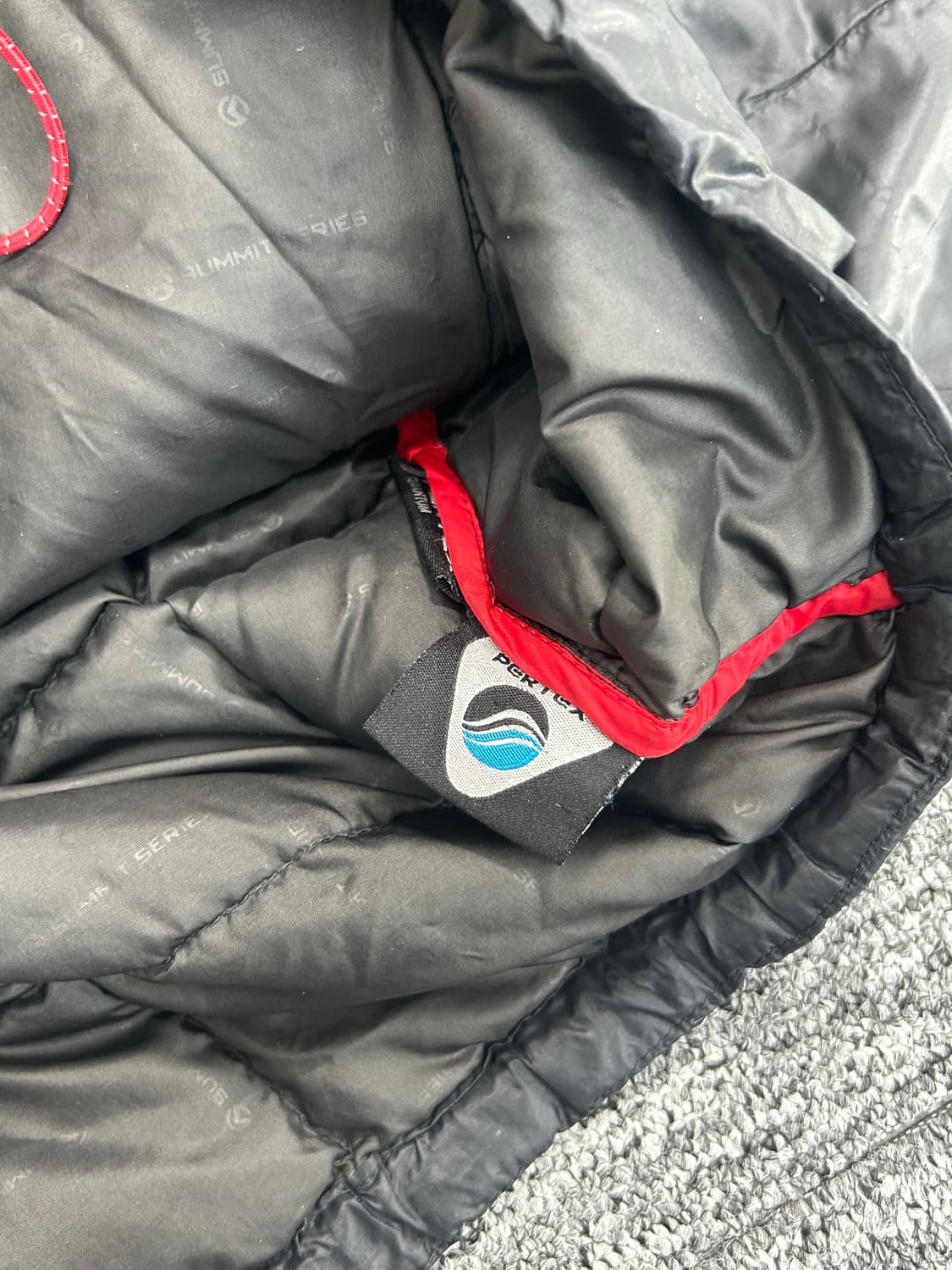 노스페이스 써밋시리즈 800 블랙 경량패딩 상품이미지9