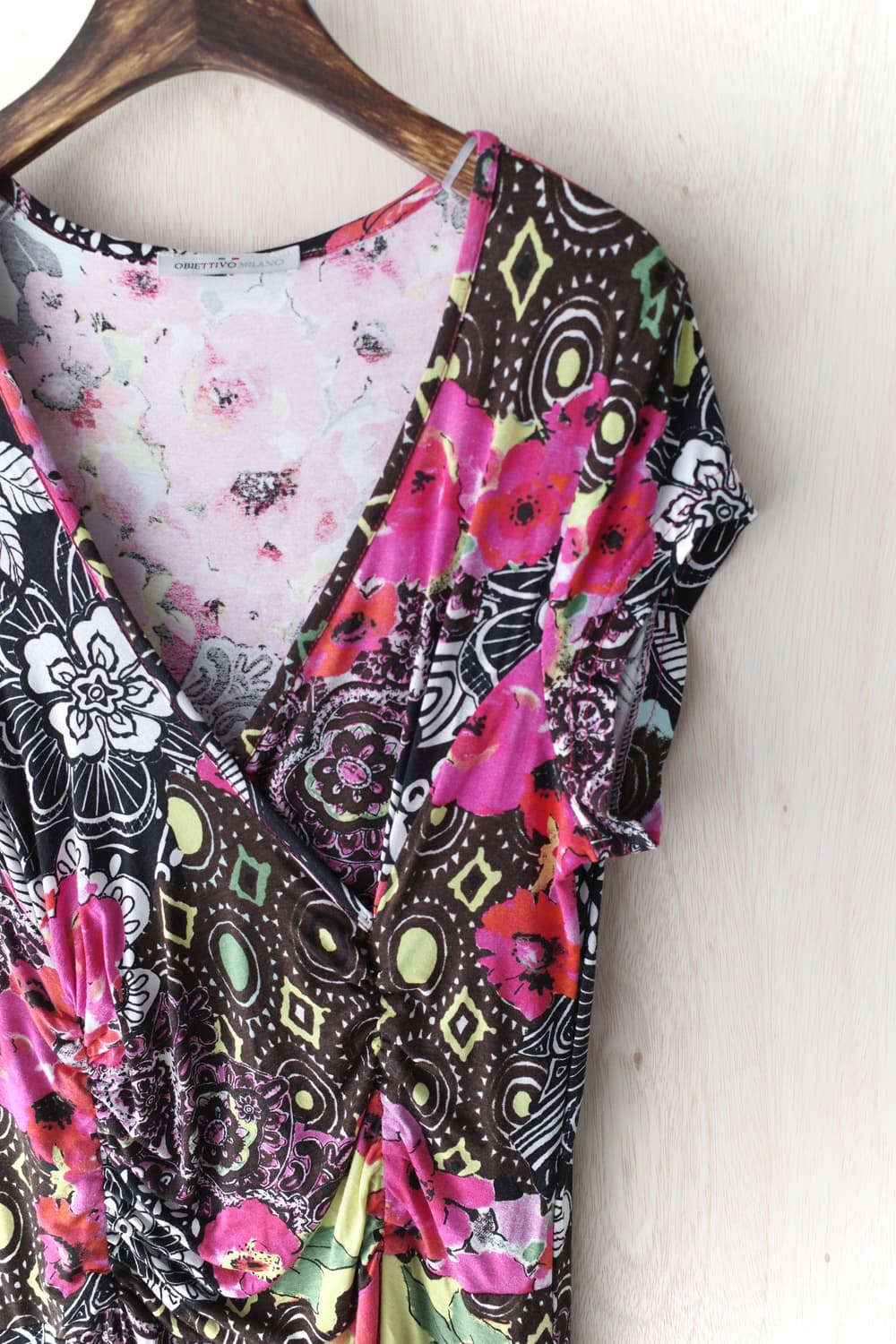 flower shirring one-piece 상품이미지3