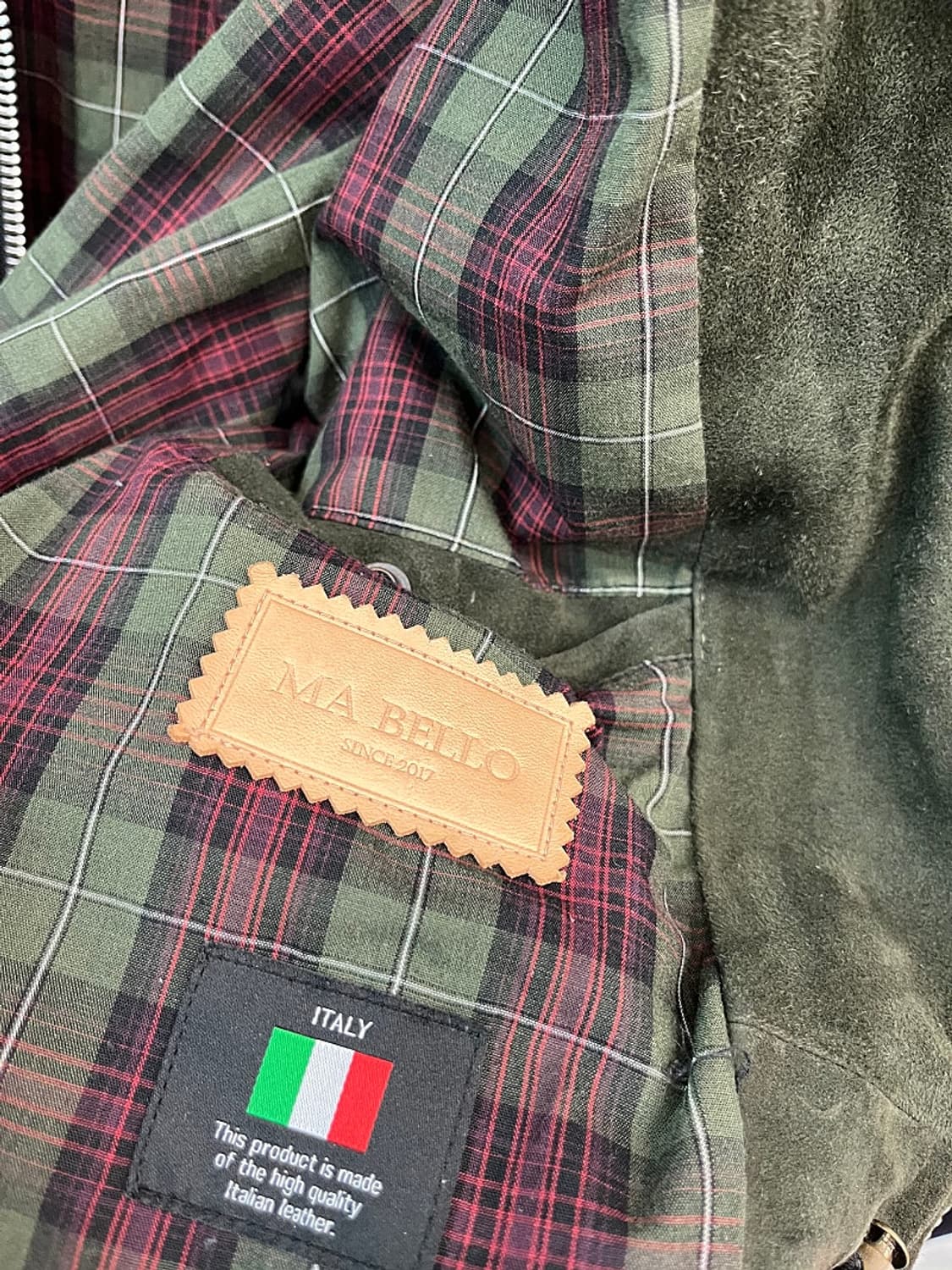 100-105) 마벨로 스웨이드 필드자켓  상품이미지6