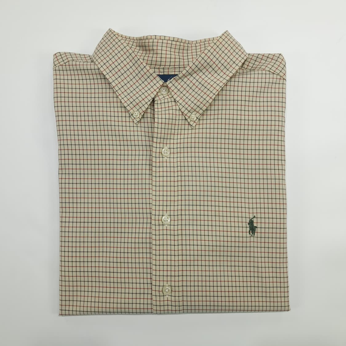 Co877 2XL 폴로 랄프로렌 클래식 마이크로체크 긴팔 셔츠 남방 상품이미지8