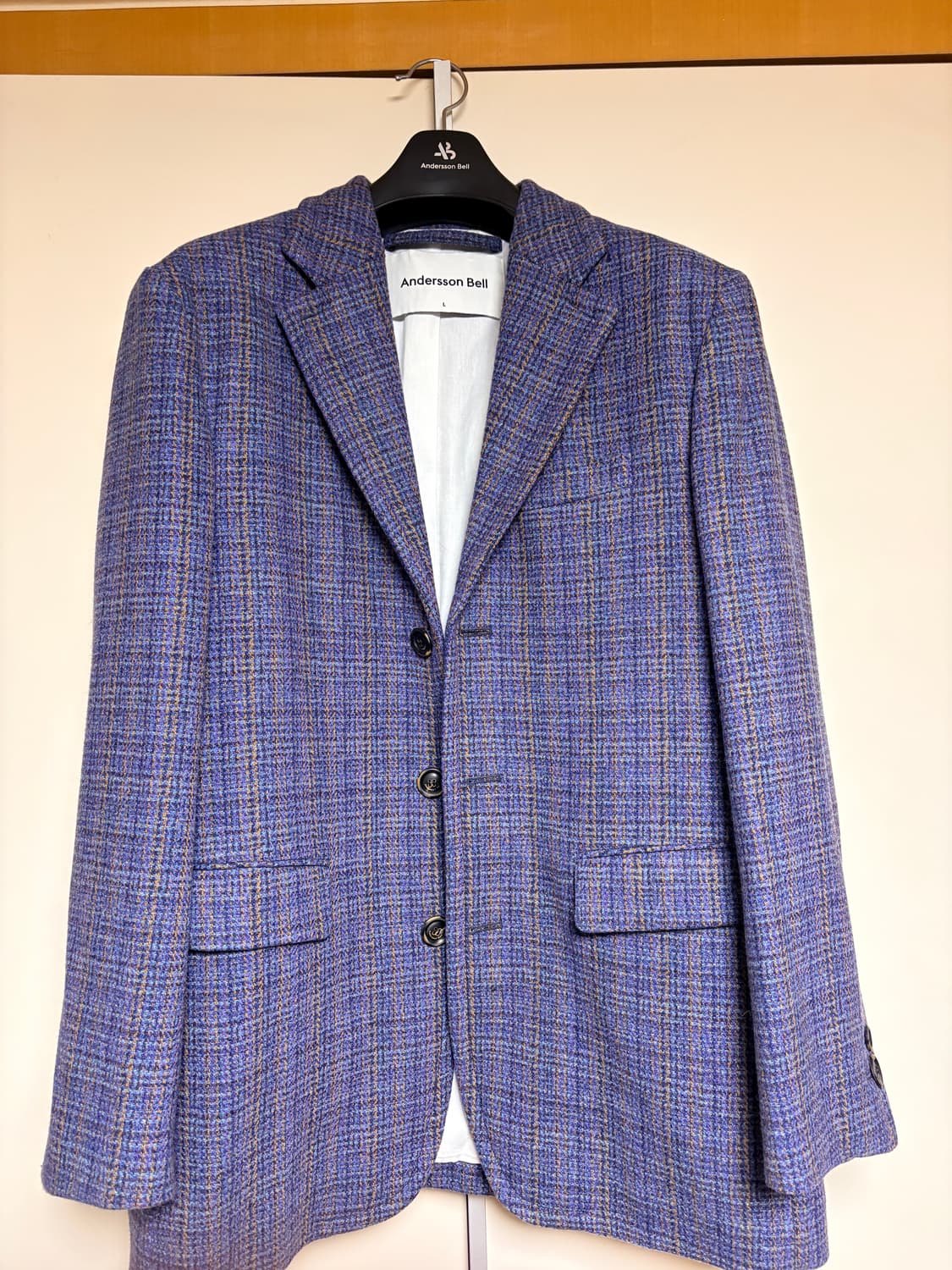 앤더슨벨 블레이저 자켓 L사이즈 블루 상품이미지1