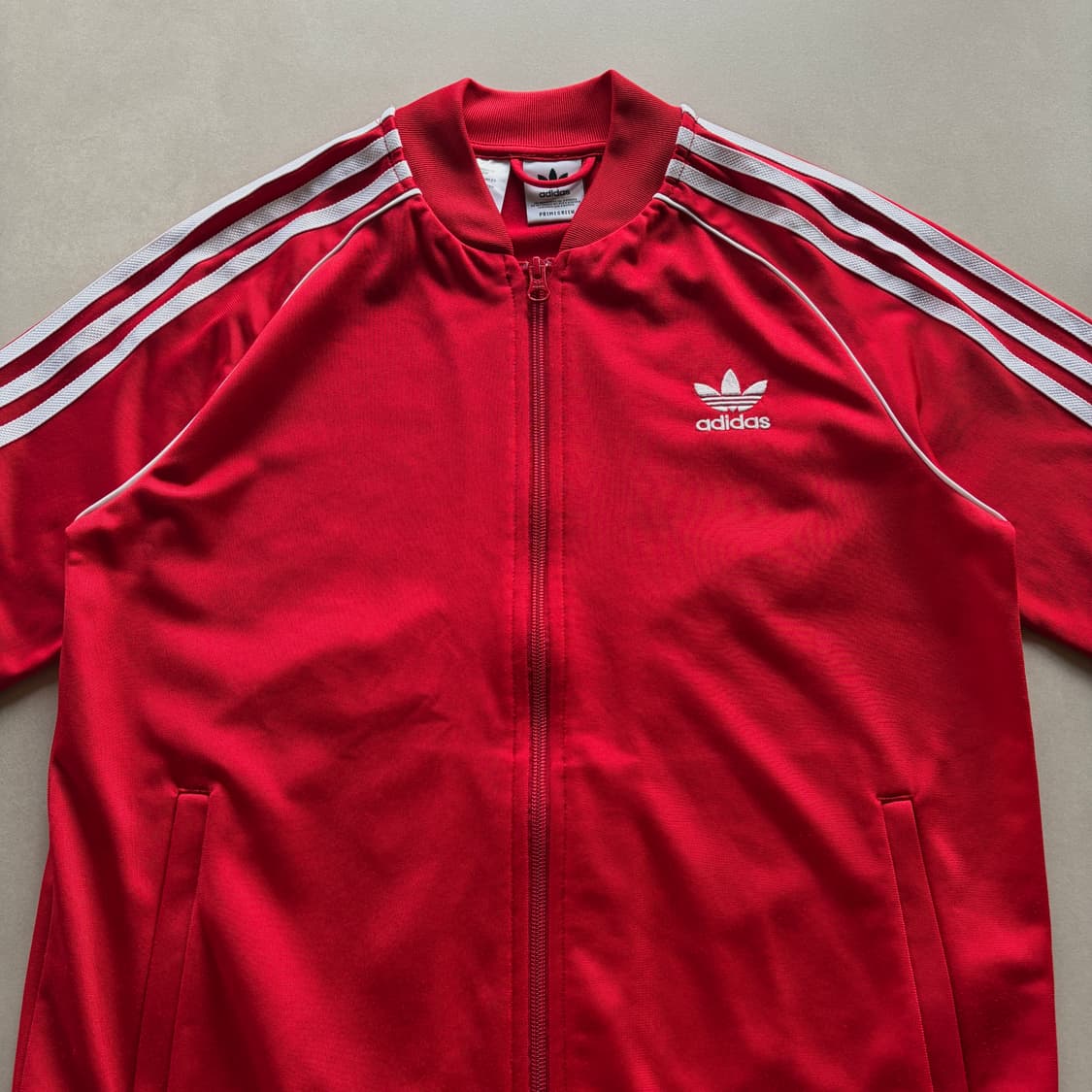 [S]아디다스 트레포일 SST 레드 트랙탑 져지 상품이미지3