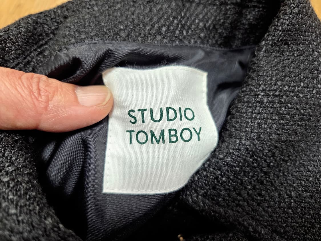 스튜디오톰보이(STUDIO TOMBOY) 빅포켓 트위드 자켓 프리사이즈 상품이미지9