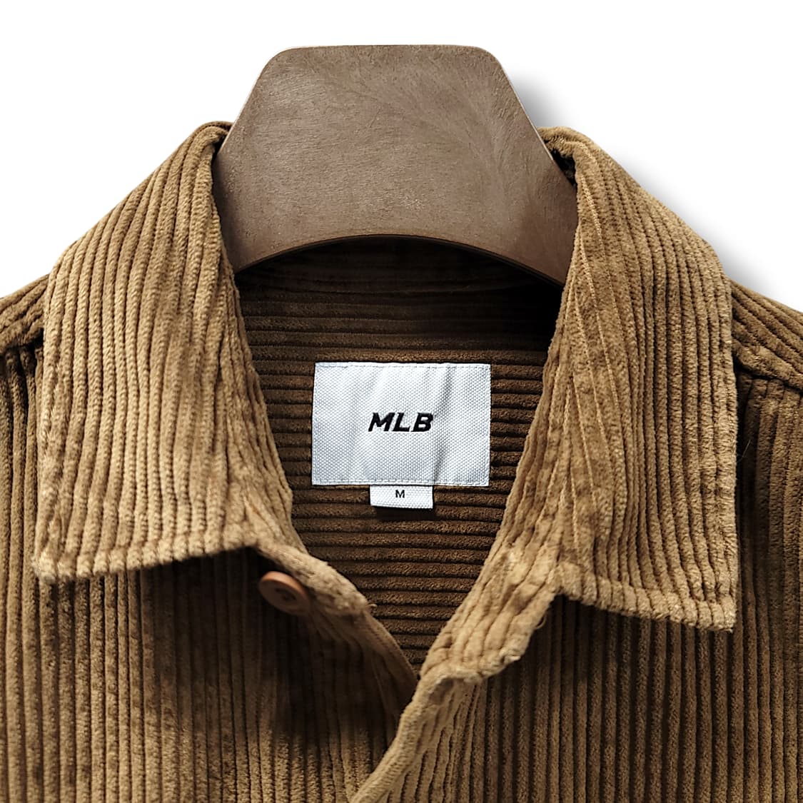 [M] MLB 브라운 보스턴 레드삭스 코듀로이 자켓형 셔츠 상품이미지8