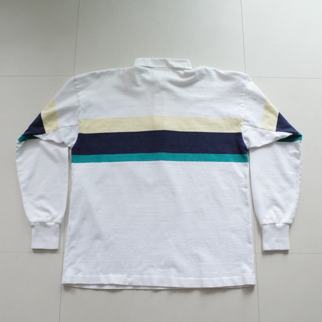 90s L.L.Bean 엘엘빈 MADE IN USA 럭비 티셔츠 (L) 상품이미지6