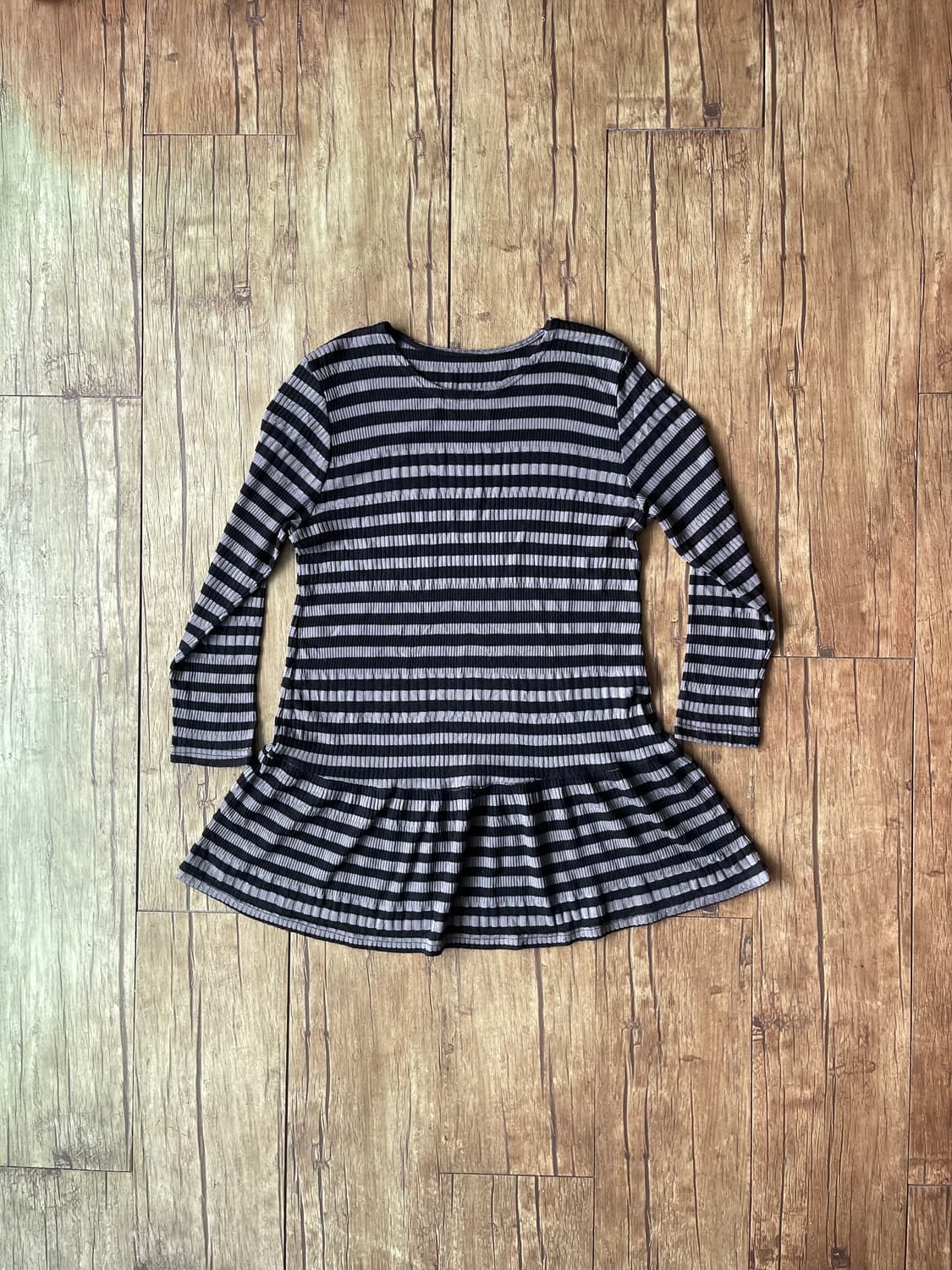 Stripe Flare Knit Top / Mini dress 상품이미지2