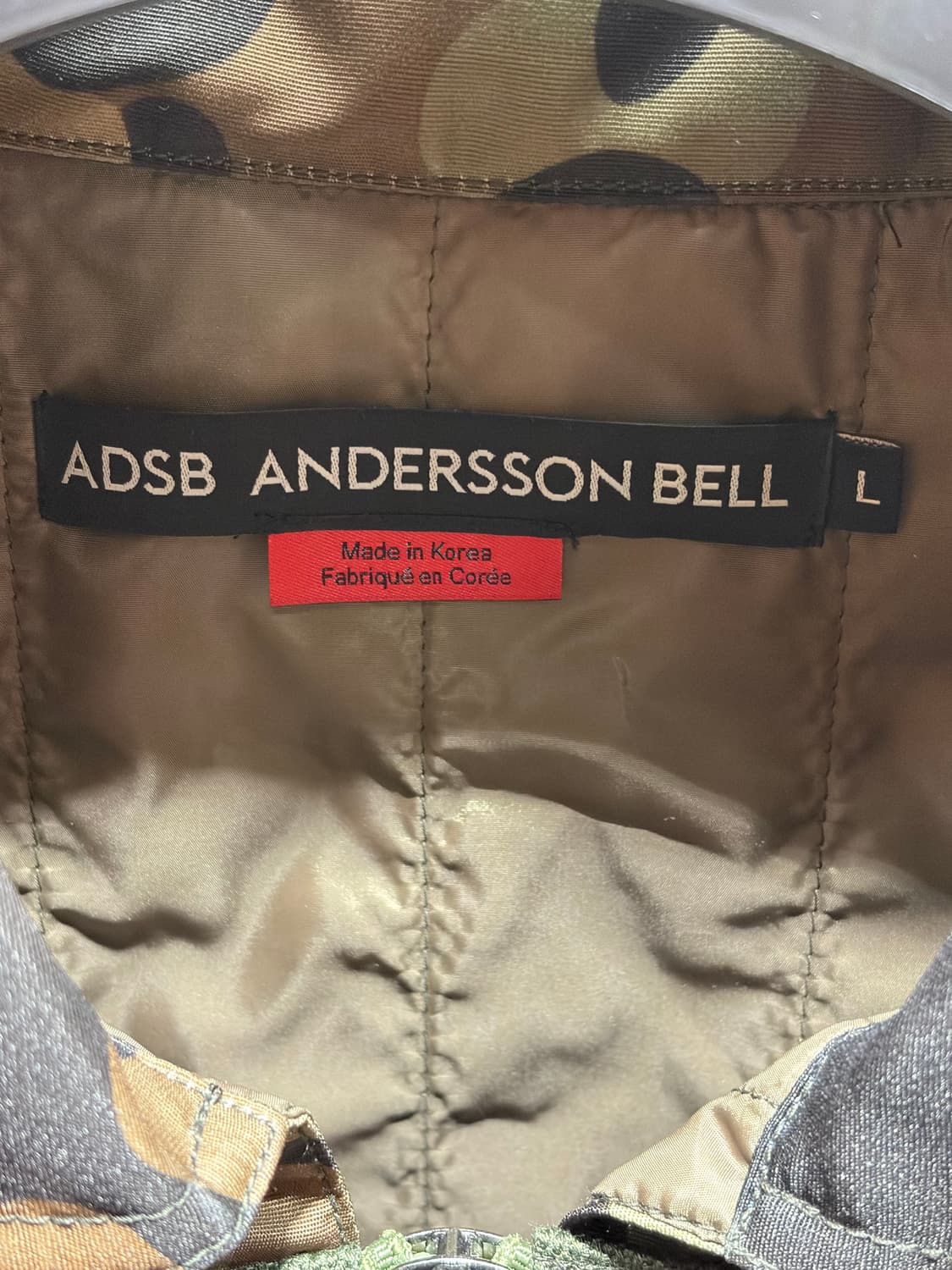 (새상품) 앤더슨벨 카모플라주 집업 데님자켓 상품이미지9