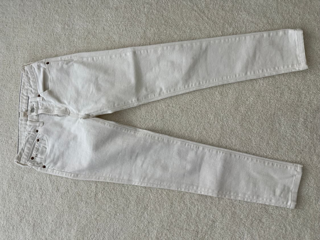 RRL 더블알엘 스키니핏 화이트 데님 26 상품이미지5