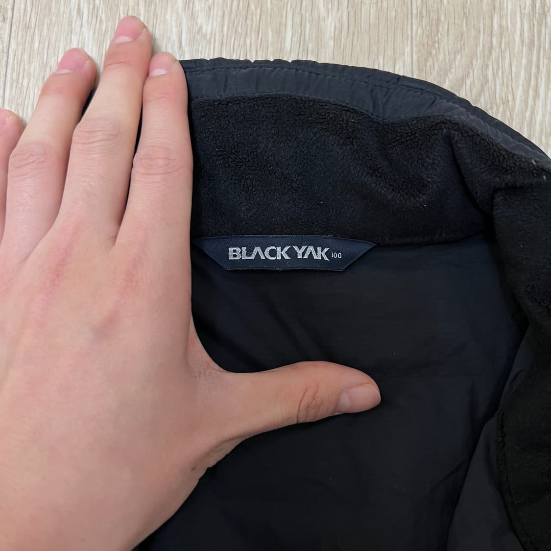 블랙야크 라이트 구스다운 경량패딩 L/100  상품이미지5