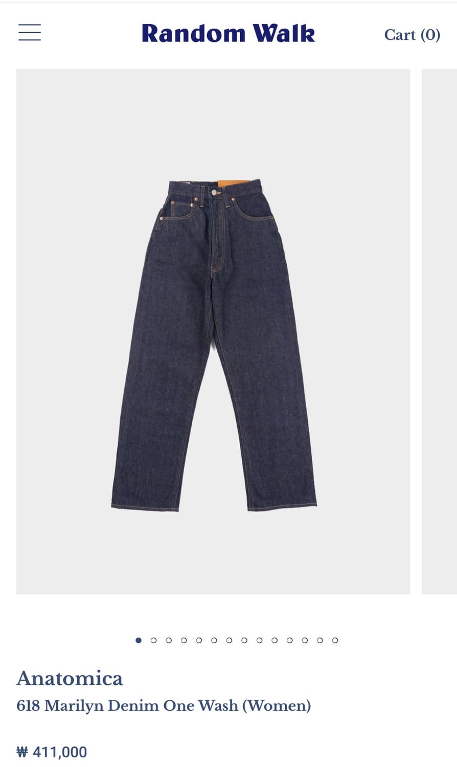 [25] 아나토미카 618 마릴린1 원 워시 상품이미지7