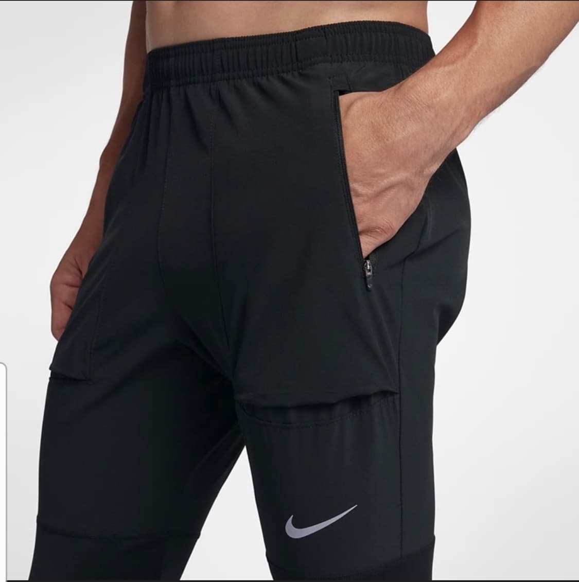 [해외M]나이키 에센셜 드라이핏 하이브리드 팬츠 블랙 상품이미지3