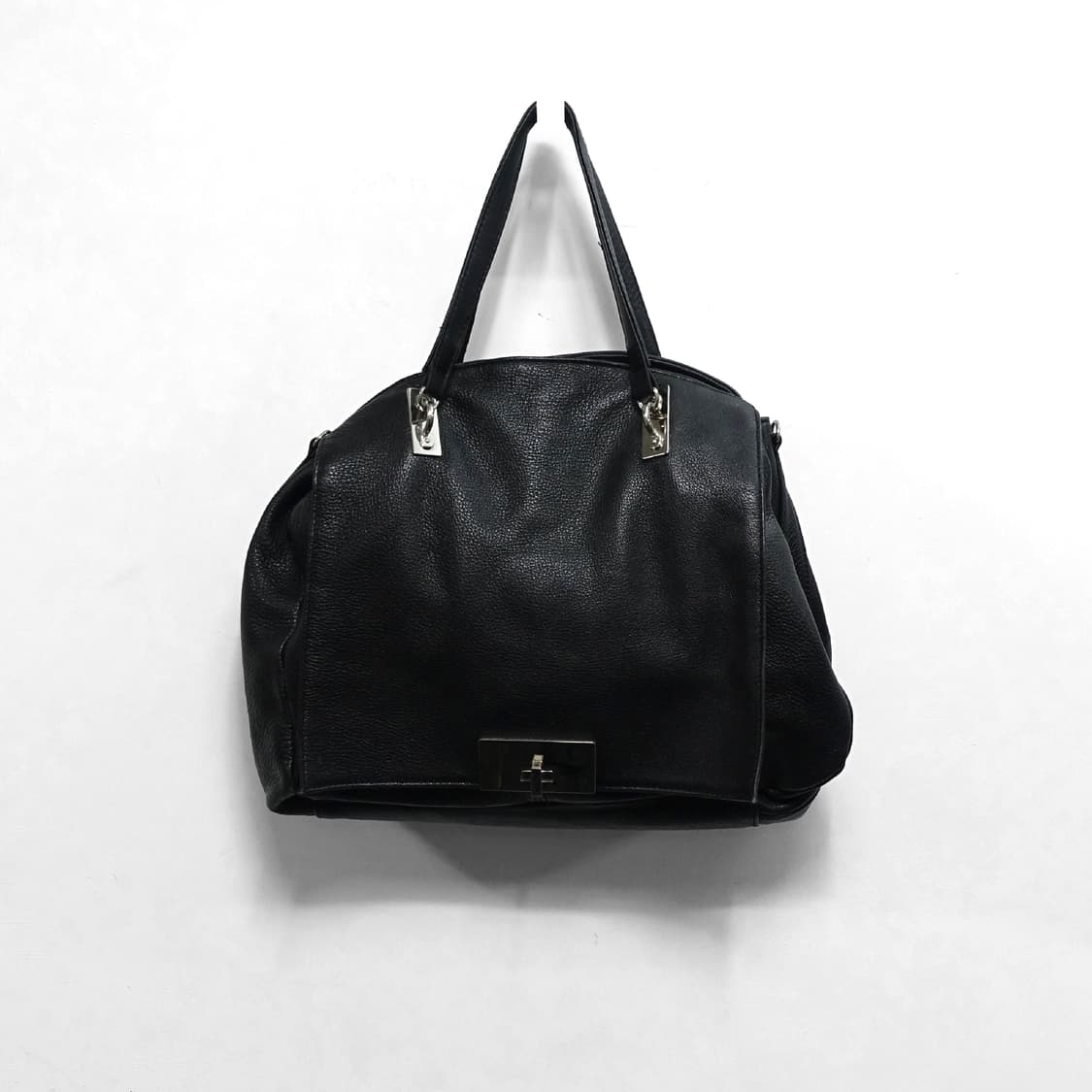 VINTAGE LEATHER 빈티지 카우레더 빅 쇼퍼 숄더백 상품이미지1