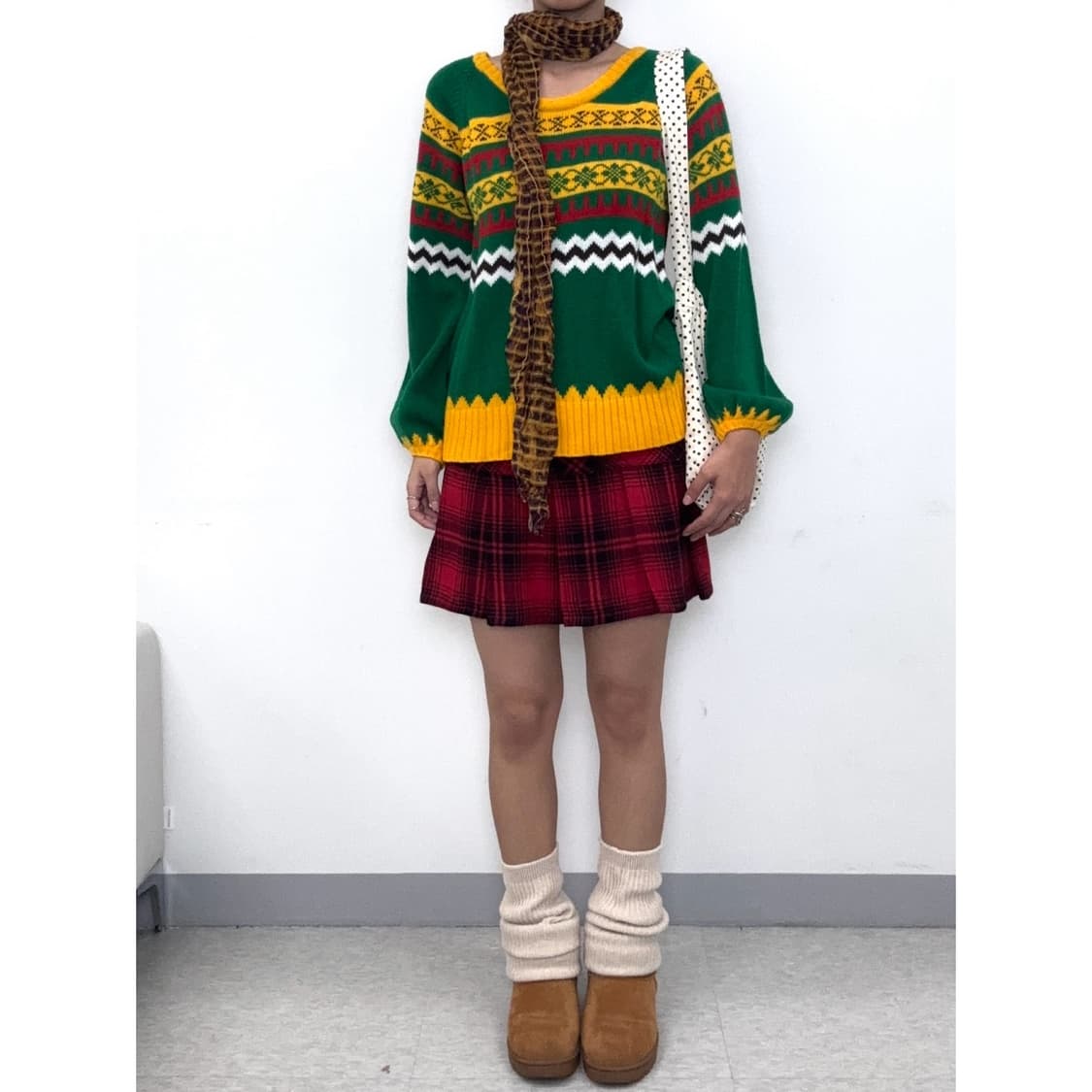 빈티지 키치 니트 상품이미지3