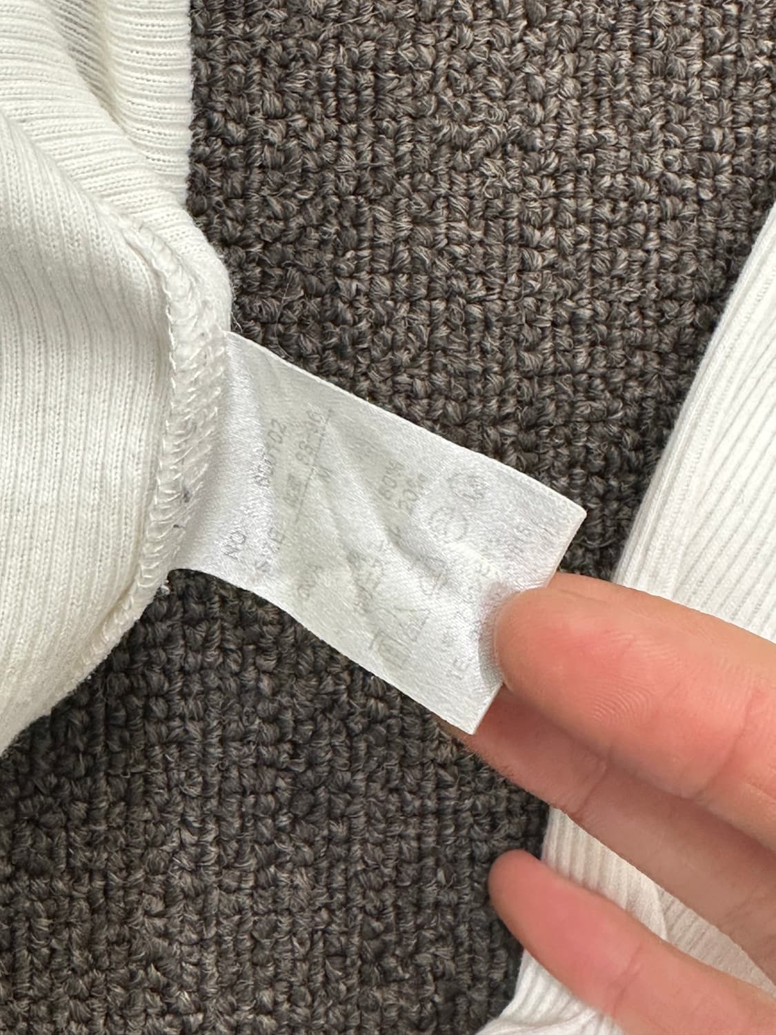 M)Japanese vintage 여성 레터링 브이넥 롱슬리브 상품이미지4