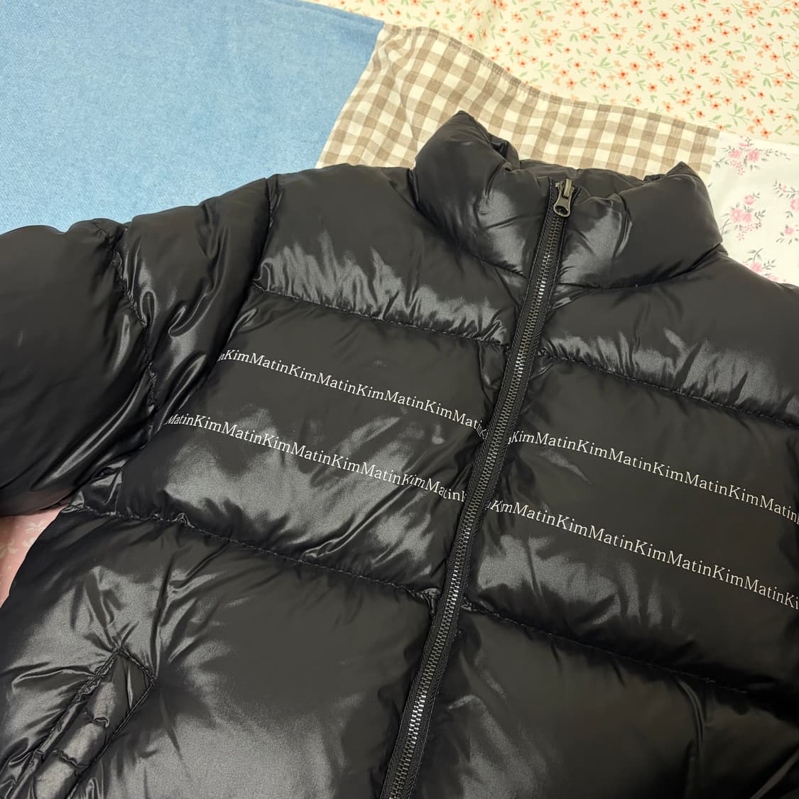 마뗑킴 패딩 블랙 s 상품이미지2