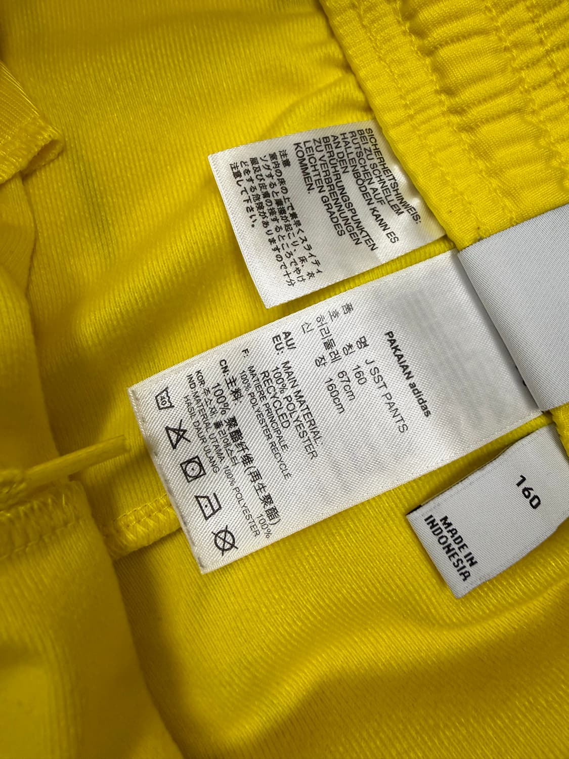 키즈 160 (여성) / 아디다스 슈퍼스타 져지 조거팬츠 세트 상품이미지7