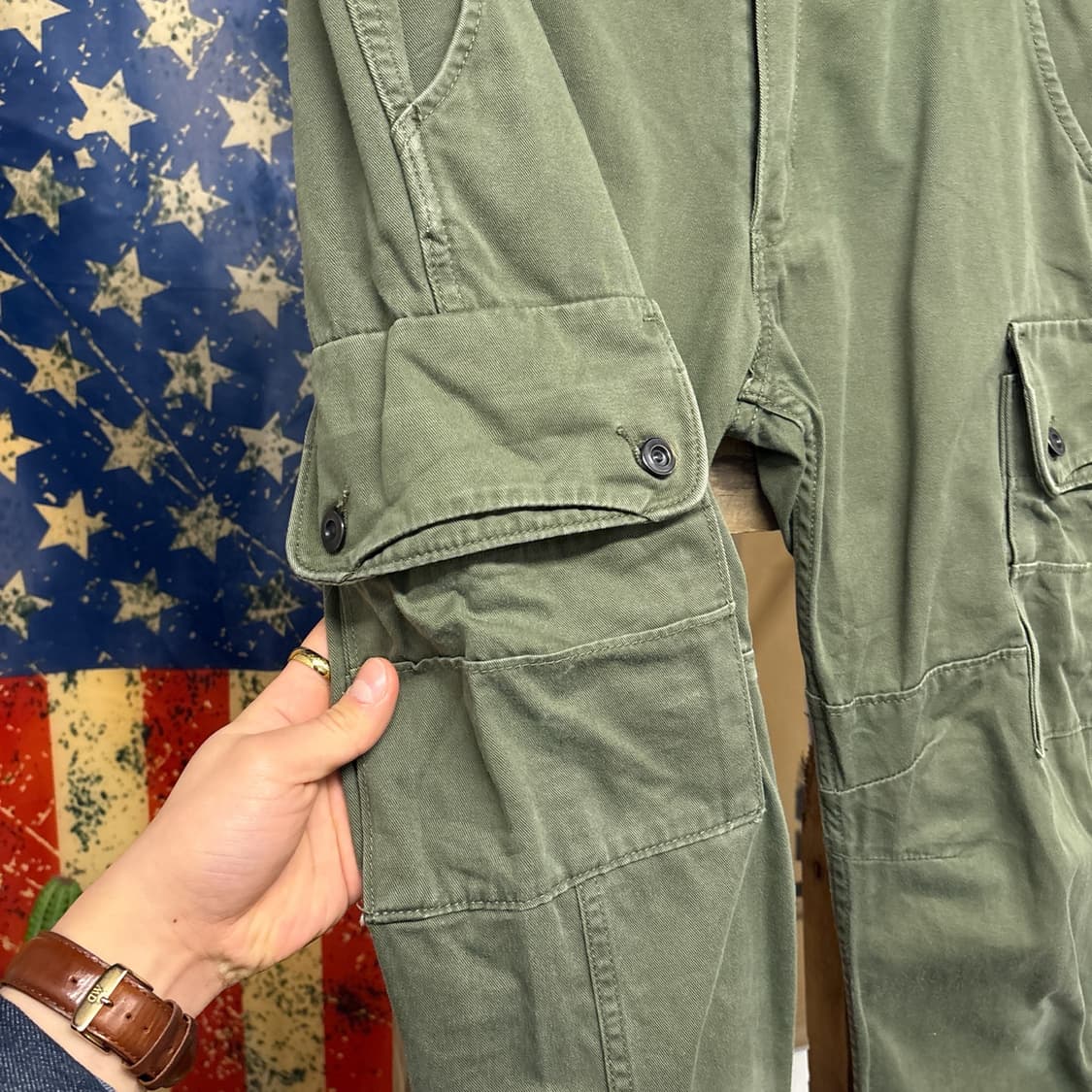00s 리바이스 화이트탭 코튼트윌 빅포켓 카고팬츠 상품이미지5
