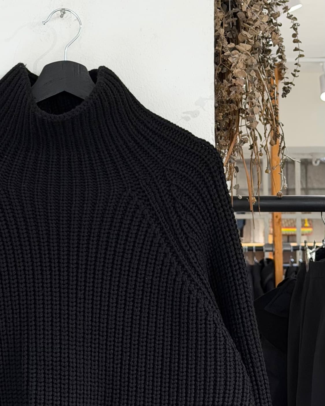 구찌 블랙 하이넥 니트 롱슬리브 탑 상품이미지3