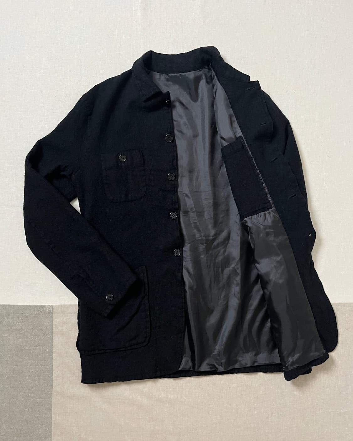 언더커버 11aw 미러기 축융 울 초어자켓 undercover 워크자켓 상품이미지3