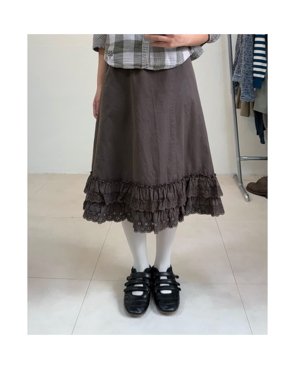 J crew 프릴 스커트 상품이미지1