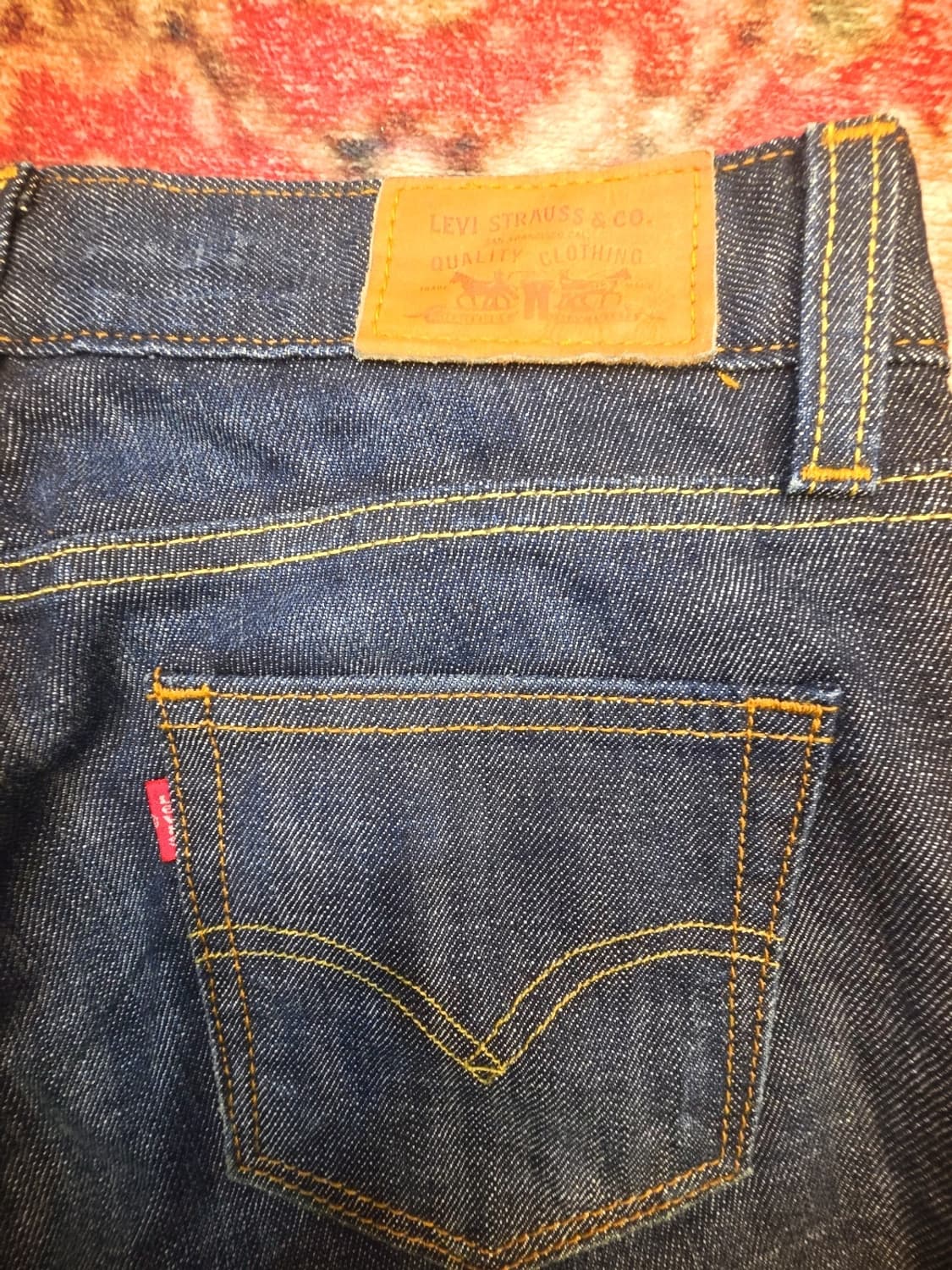 리바이스(Levi's) 빈티지 로우라이즈 부츠컷 생치 데님팬츠  상품이미지3