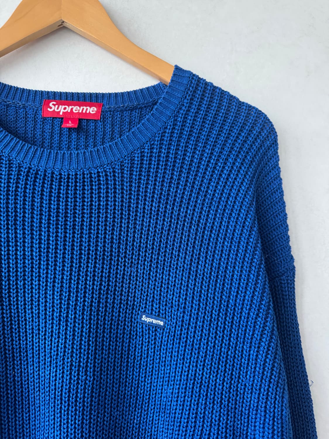 Fw23 슈프림 립드 스웨터 상품이미지3