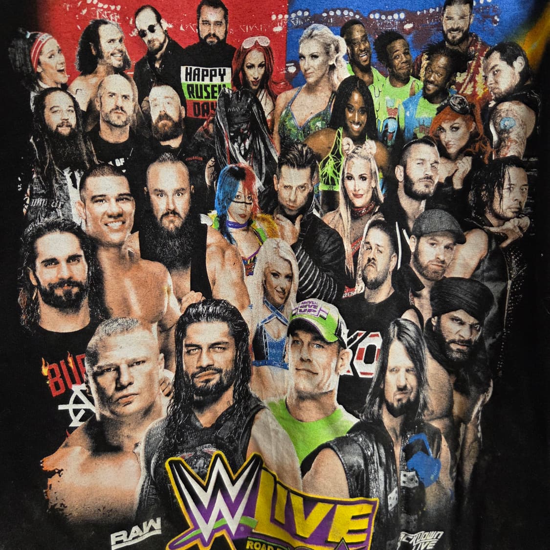 WWE 빈티지 반팔 티셔츠 M 상품이미지3