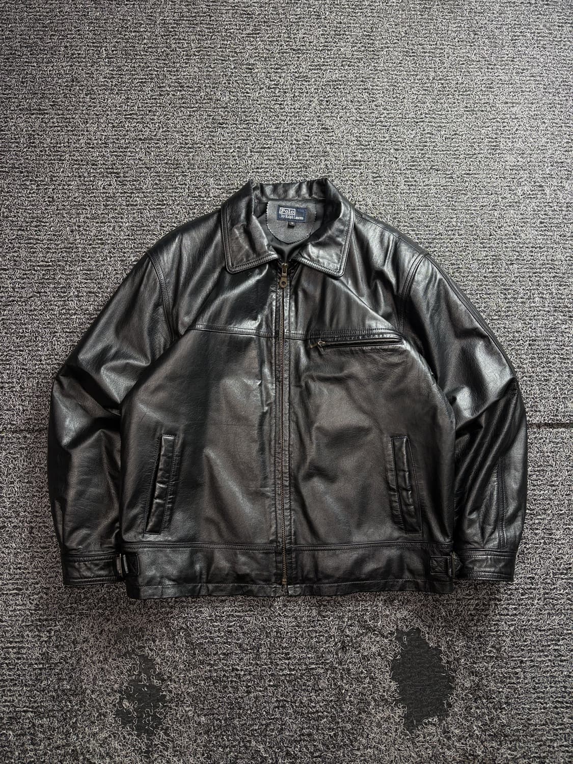 폴로 랄프로렌 아카이브 카우하이드 레더 자켓 (정가품유무x) 3267 상품이미지2
