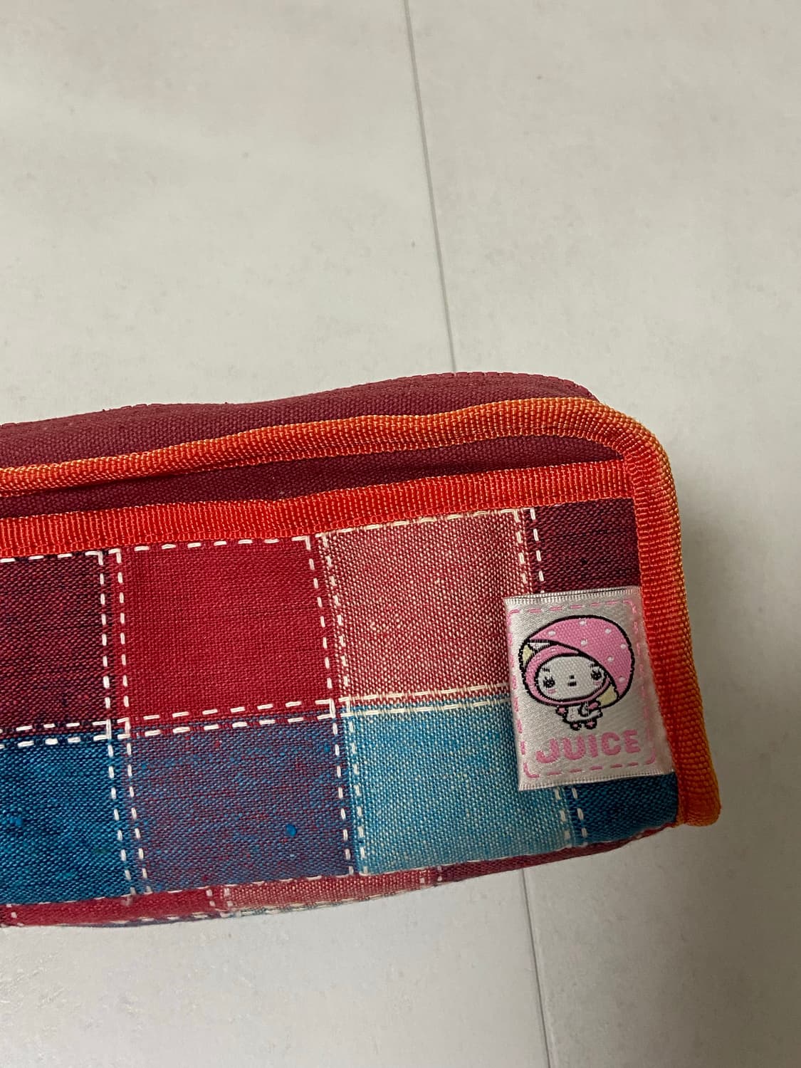 고전 빈티지 미스터케이 토끼 패치필통 파우치 상품이미지3