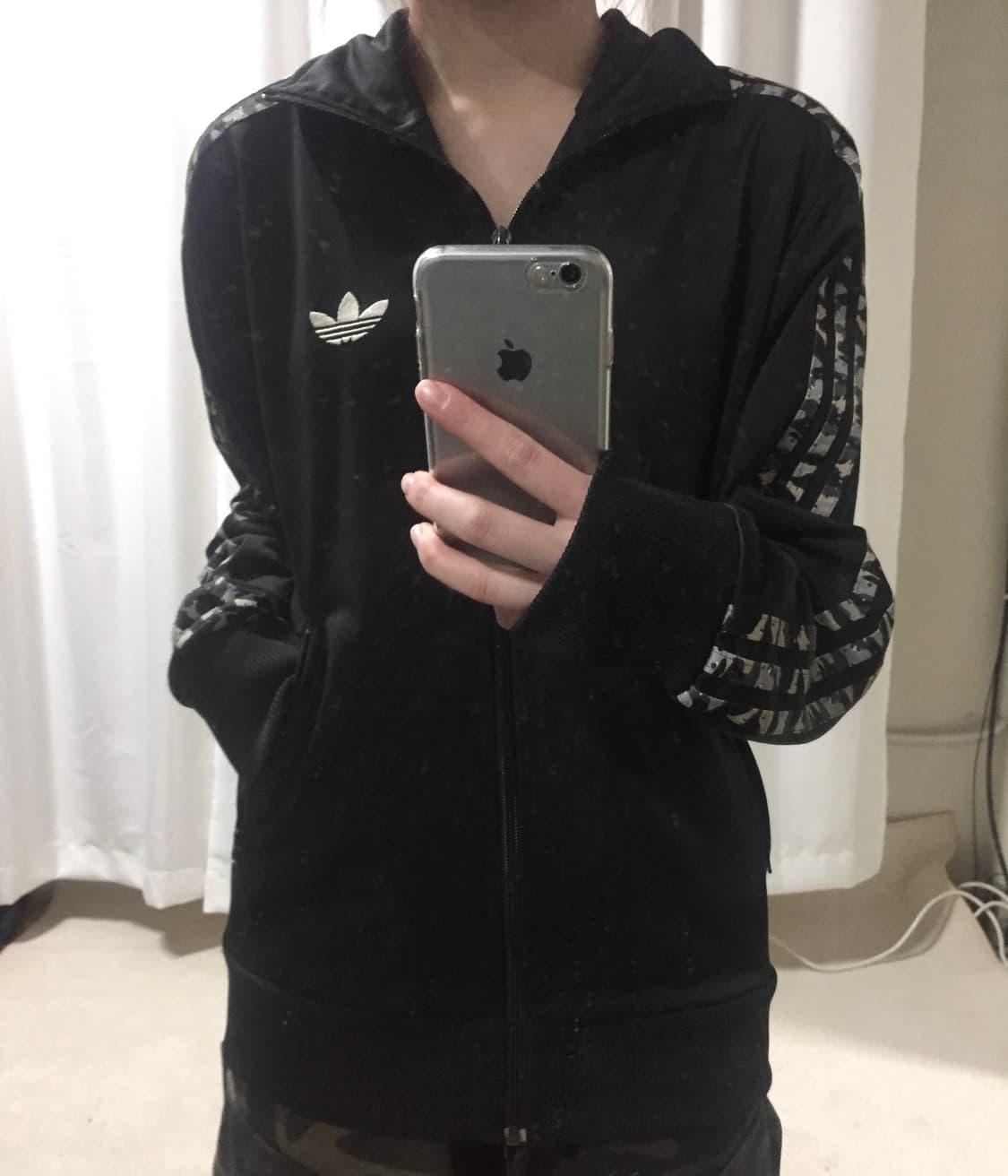 아디다스 카모 밀리터리 블랙 파이어버드 구파이어버드 져지 트랙탑 90 상품이미지1