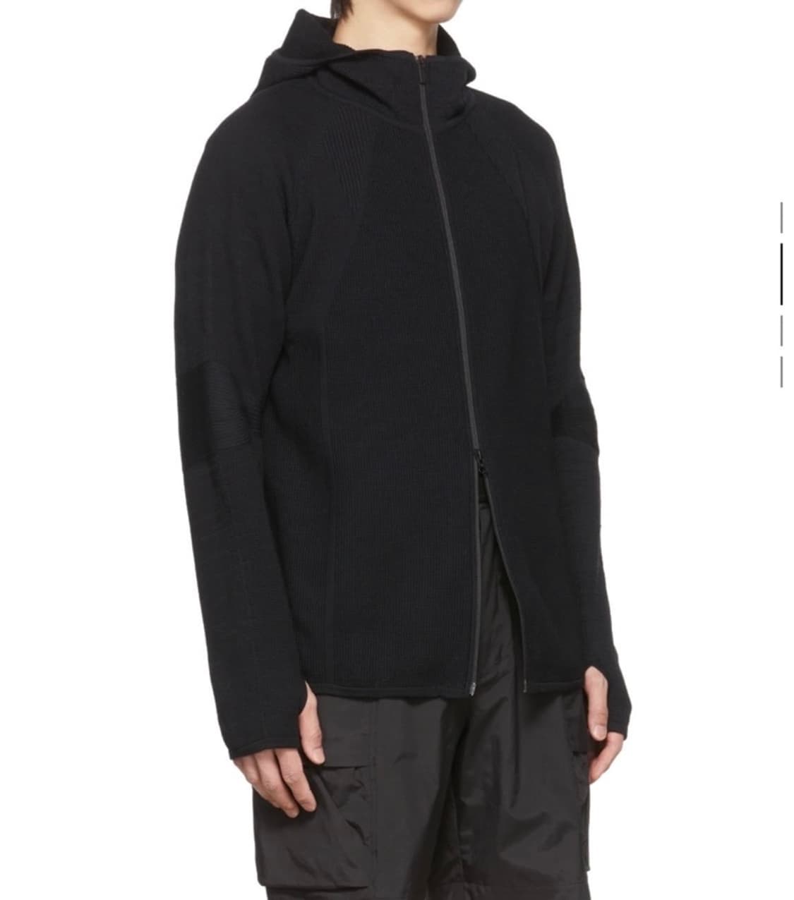 스노우피크 재팬 니트 재킷 올리브 상품이미지4