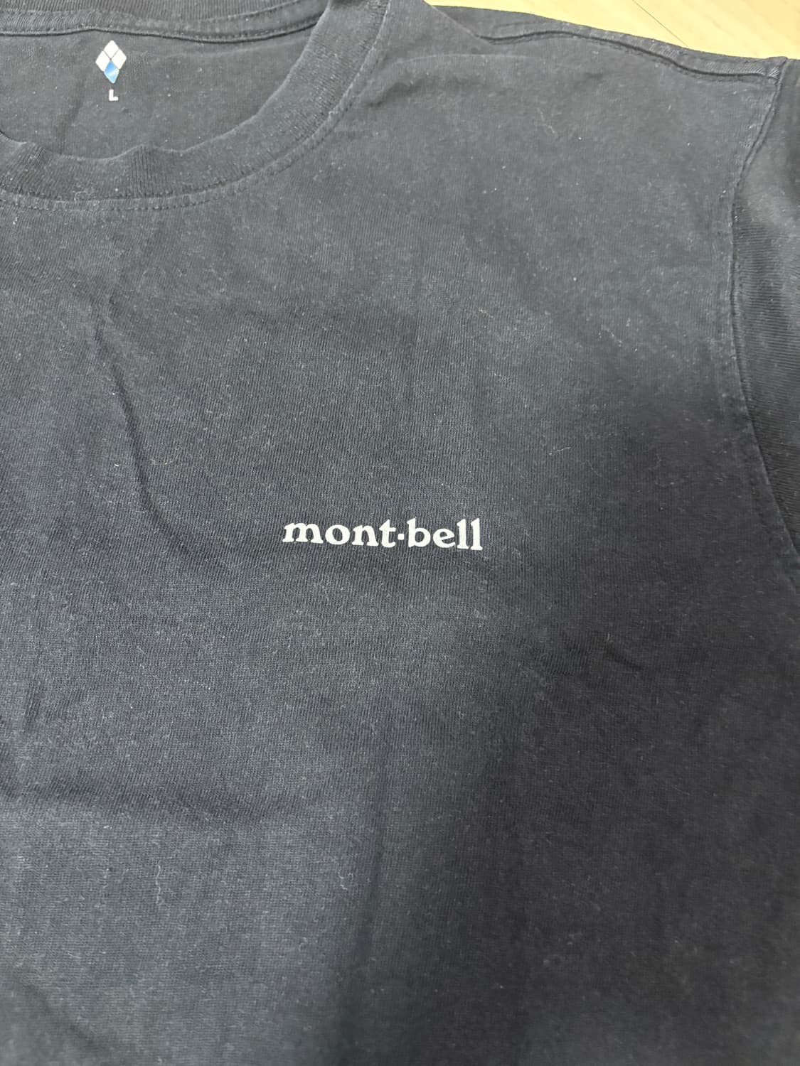 몽벨 롱슬리브 블랙 라지 상품이미지2