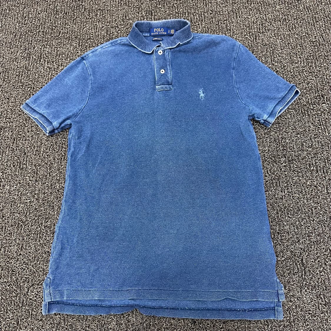 POLO 폴로 랄프로렌 워시드 카라티 반팔티셔츠 S 상품이미지1